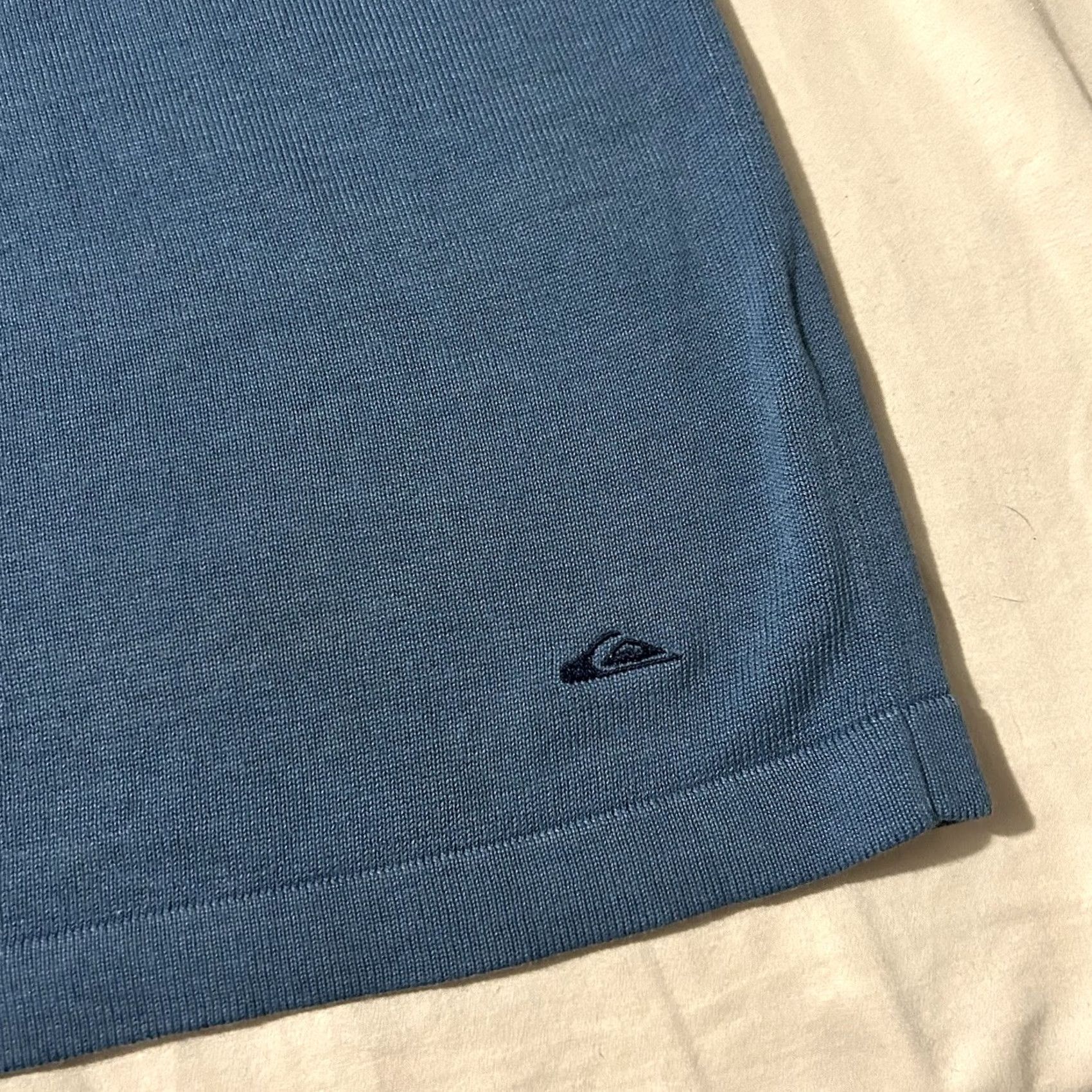 Quiksilver VINTAGE Quiksilver Surf Polo Quarter Zip Y2K Size XL Blue Men Size US XL / EU 56 / 4 - 3 Thumbnail