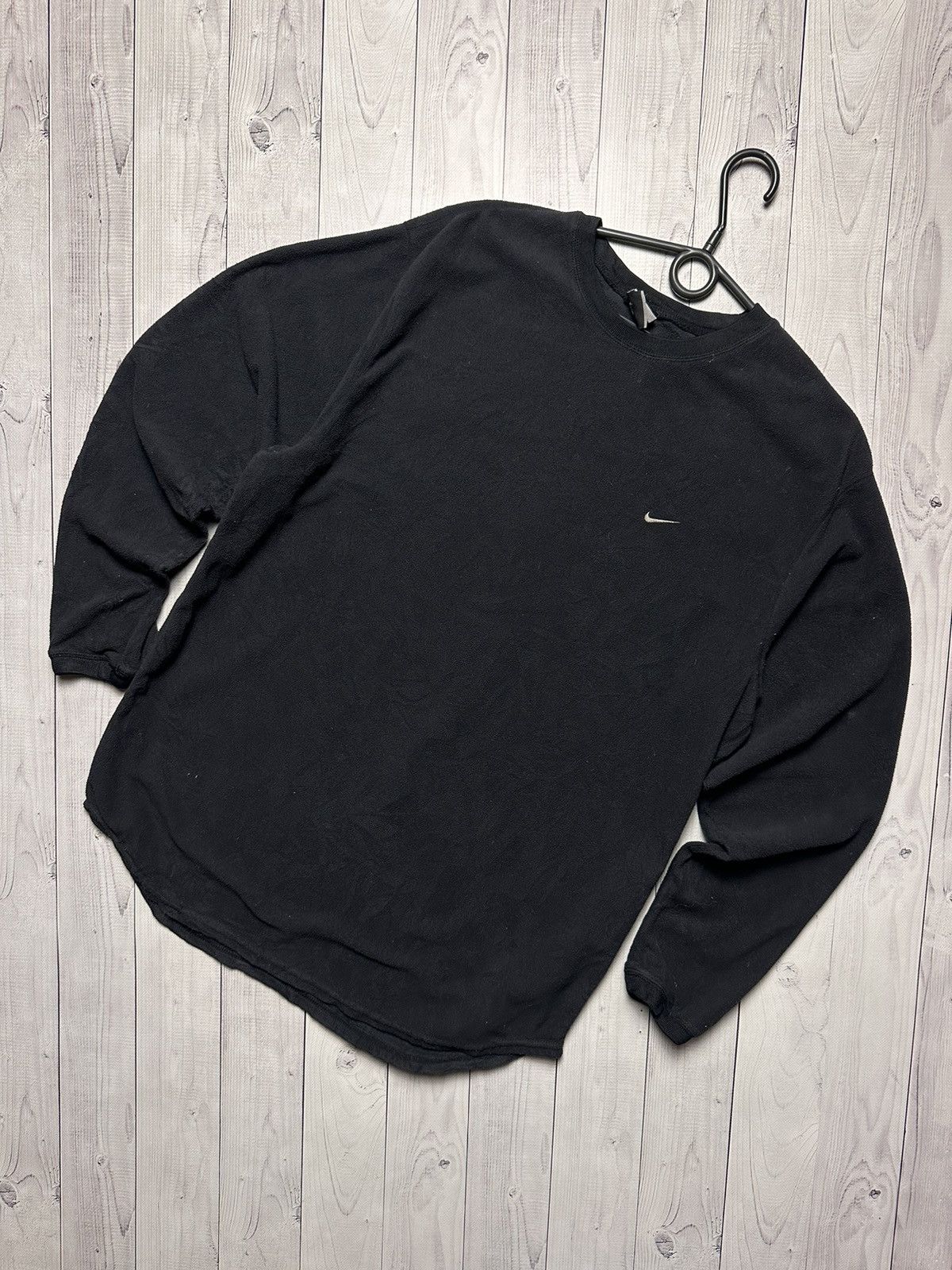 Nike × Vintage Vintage Nike fleece sweatshirt size L logo Size US L / EU 52-54 / 3 - 1 Thumbnail