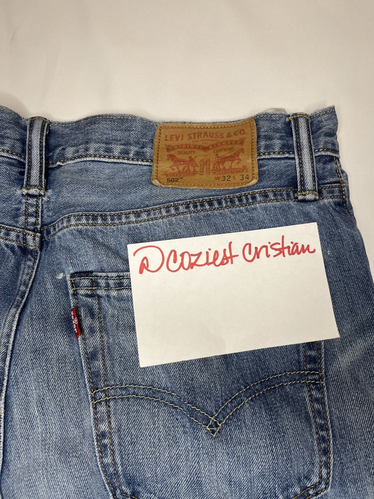 Levi's Levi’s Blue Jeans Size US 32 / EU 48 - 4 Thumbnail