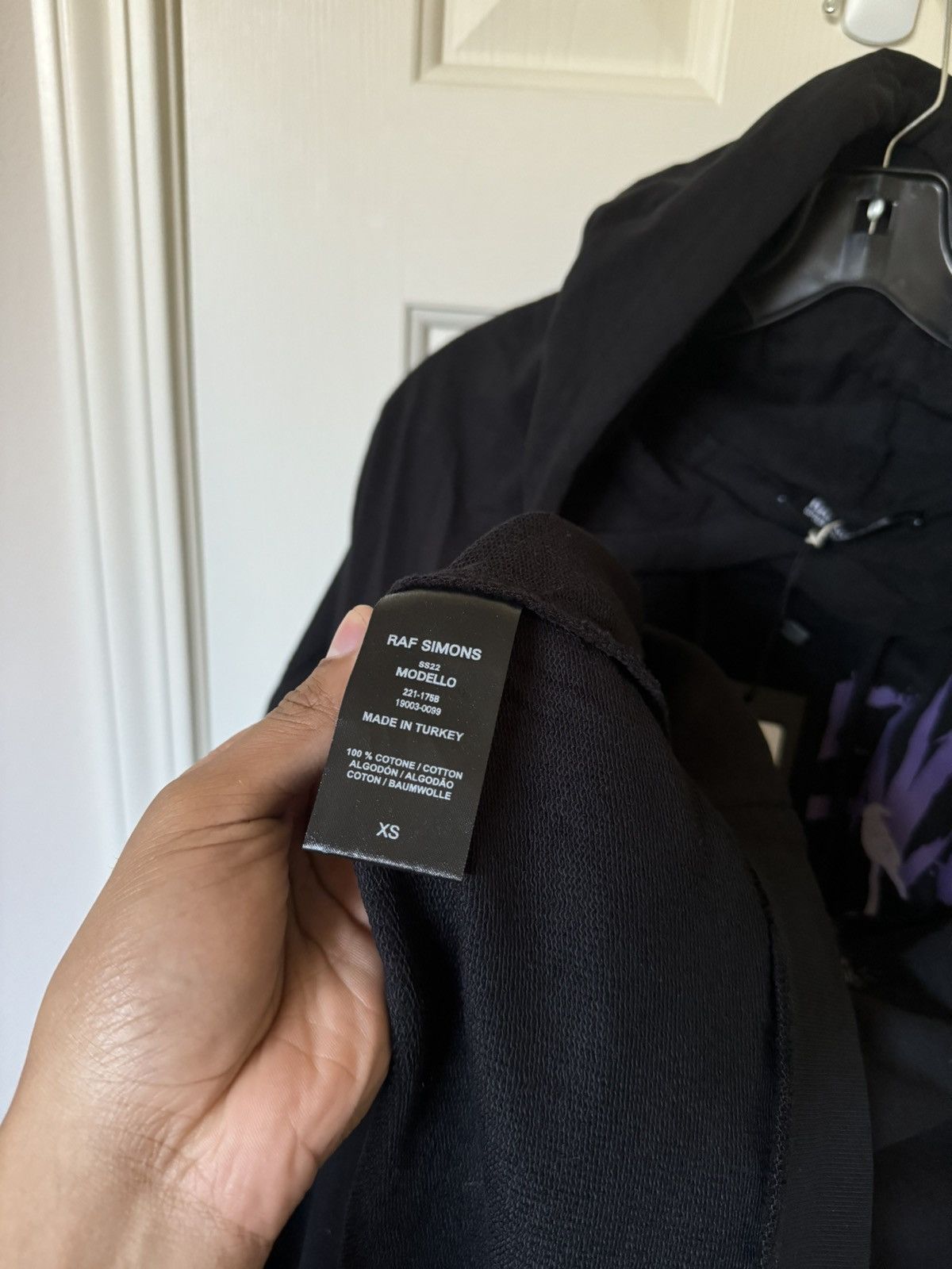 Raf Simons Raf Simons Resilencer Double Layered Hoodie Size US XS / EU 42 / 0 - 13 Thumbnail