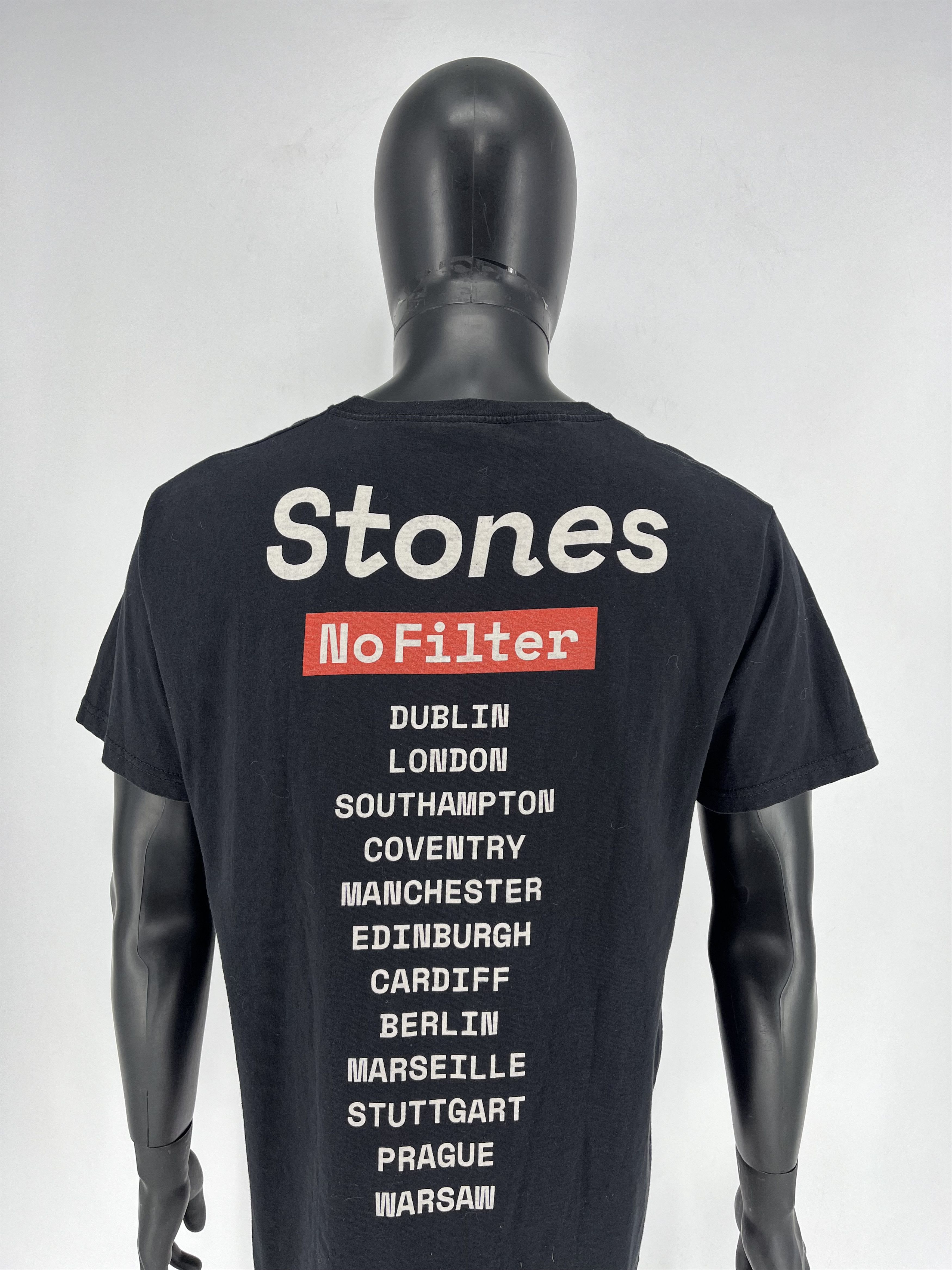 Band Tees × Vintage Vintage Y2K The Rolling Stones Tee Face Print Band Tour Rock Size US L / EU 52-54 / 3 - 10 Thumbnail
