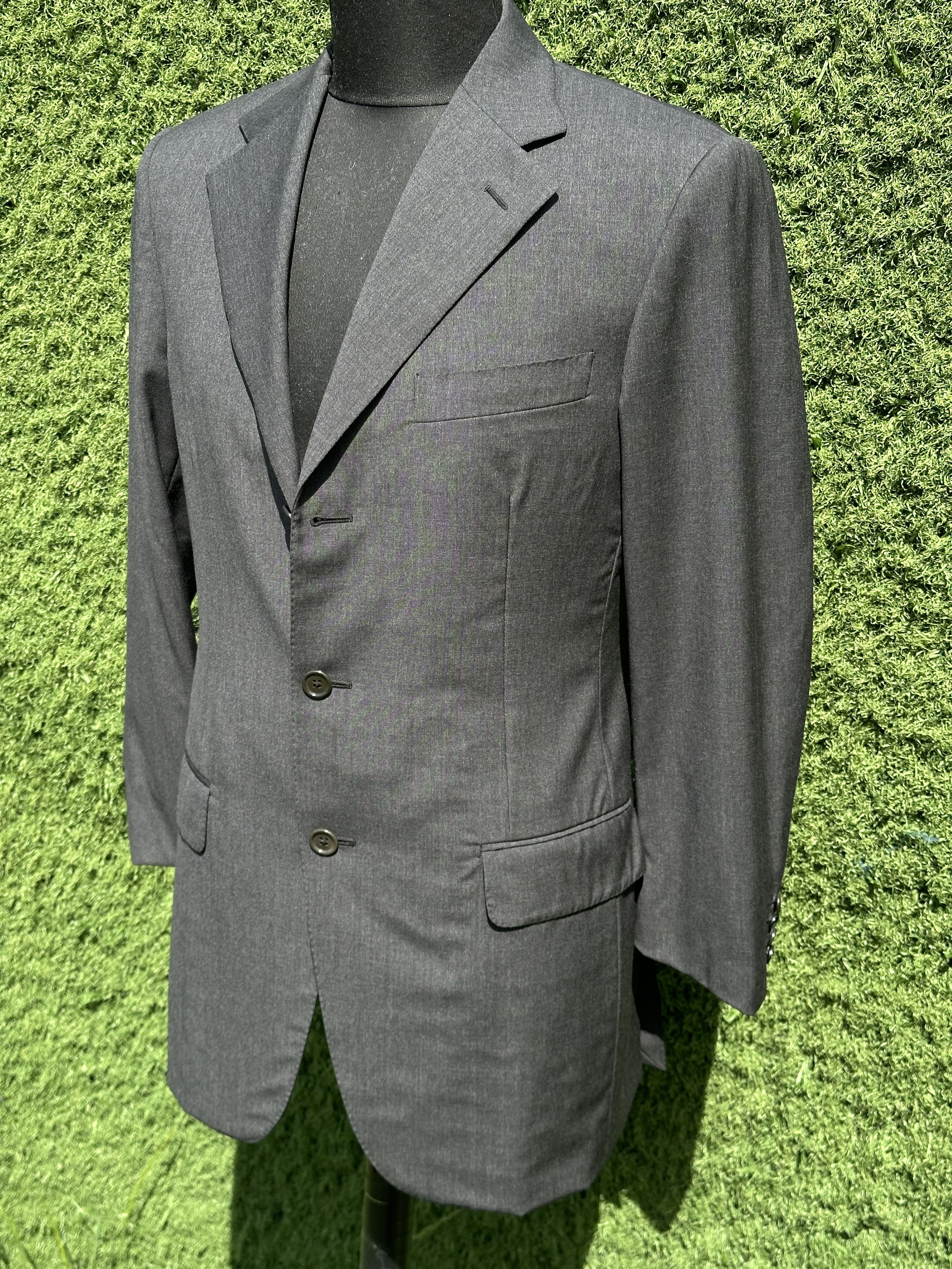 Burberry Burberry London Super 100s Wool Herringbone Blazer 48 IT Size 48R - 11 Thumbnail