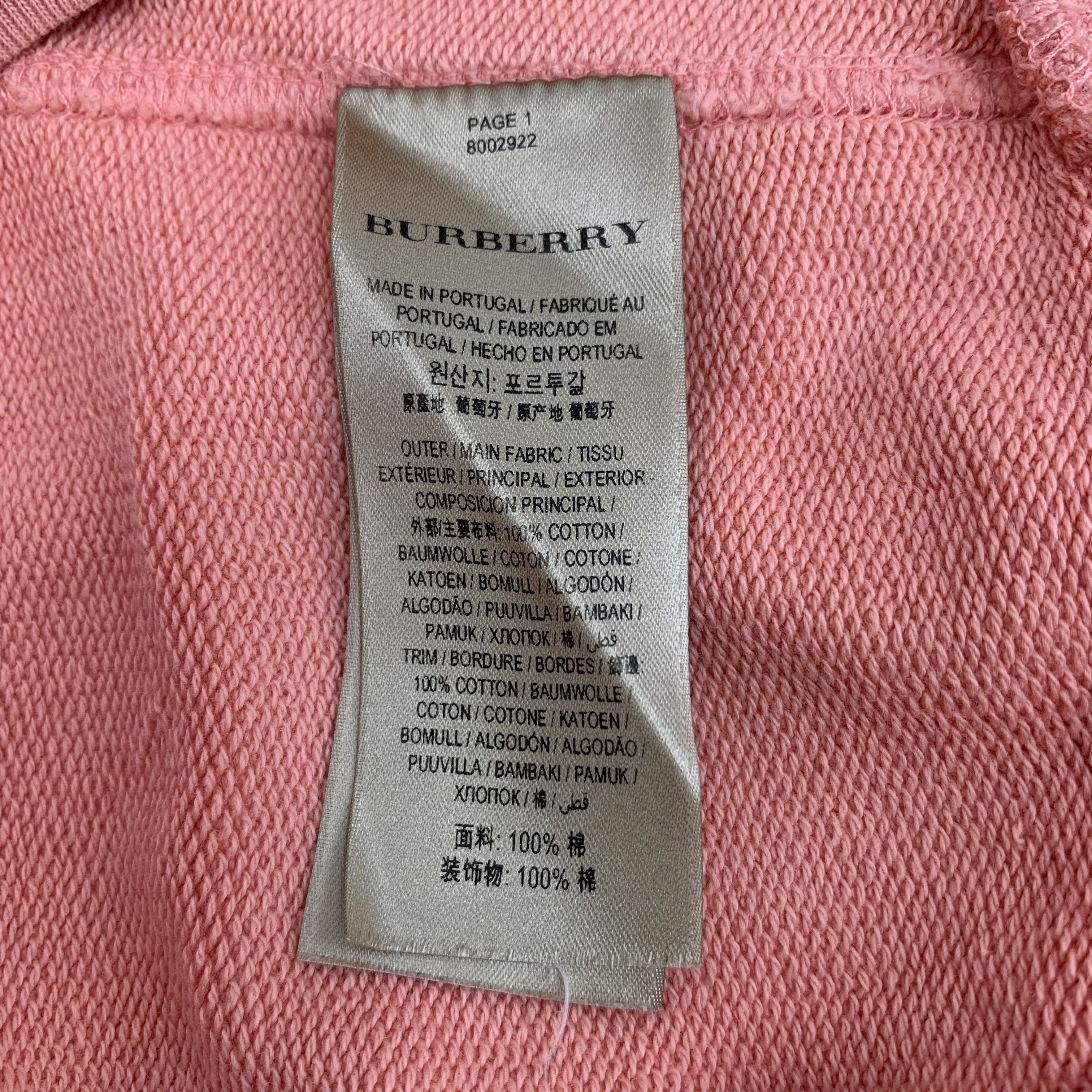 Burberry Burberry Sweatshirt Cotton Orange (Size XXS) Size XXS / US 00 / IT 34 - 3 Thumbnail