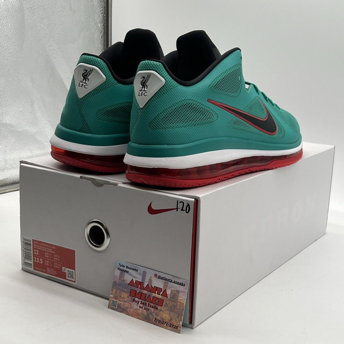 Nike Lebron 9 low reverse Liverpool Size US 12 / EU 45 - 5 Thumbnail