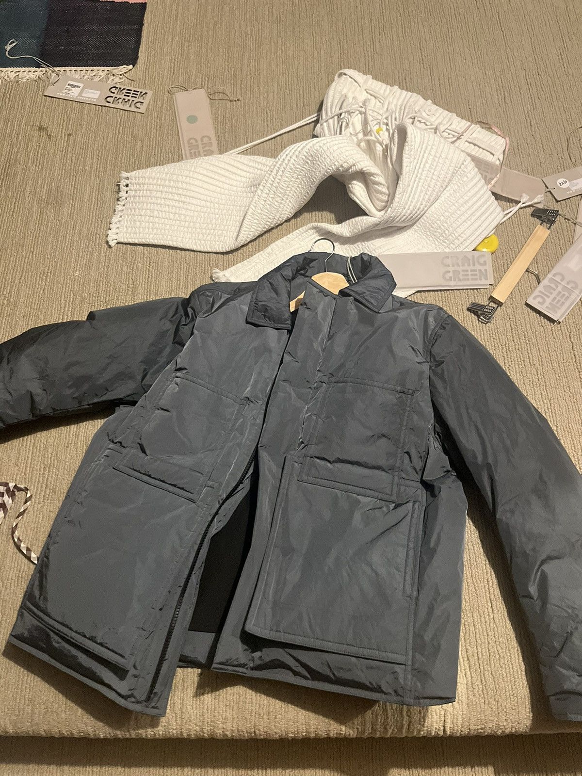 Craig Green AW18 crinkle down work jacket Size US M / EU 48-50 / 2 - 6 Thumbnail