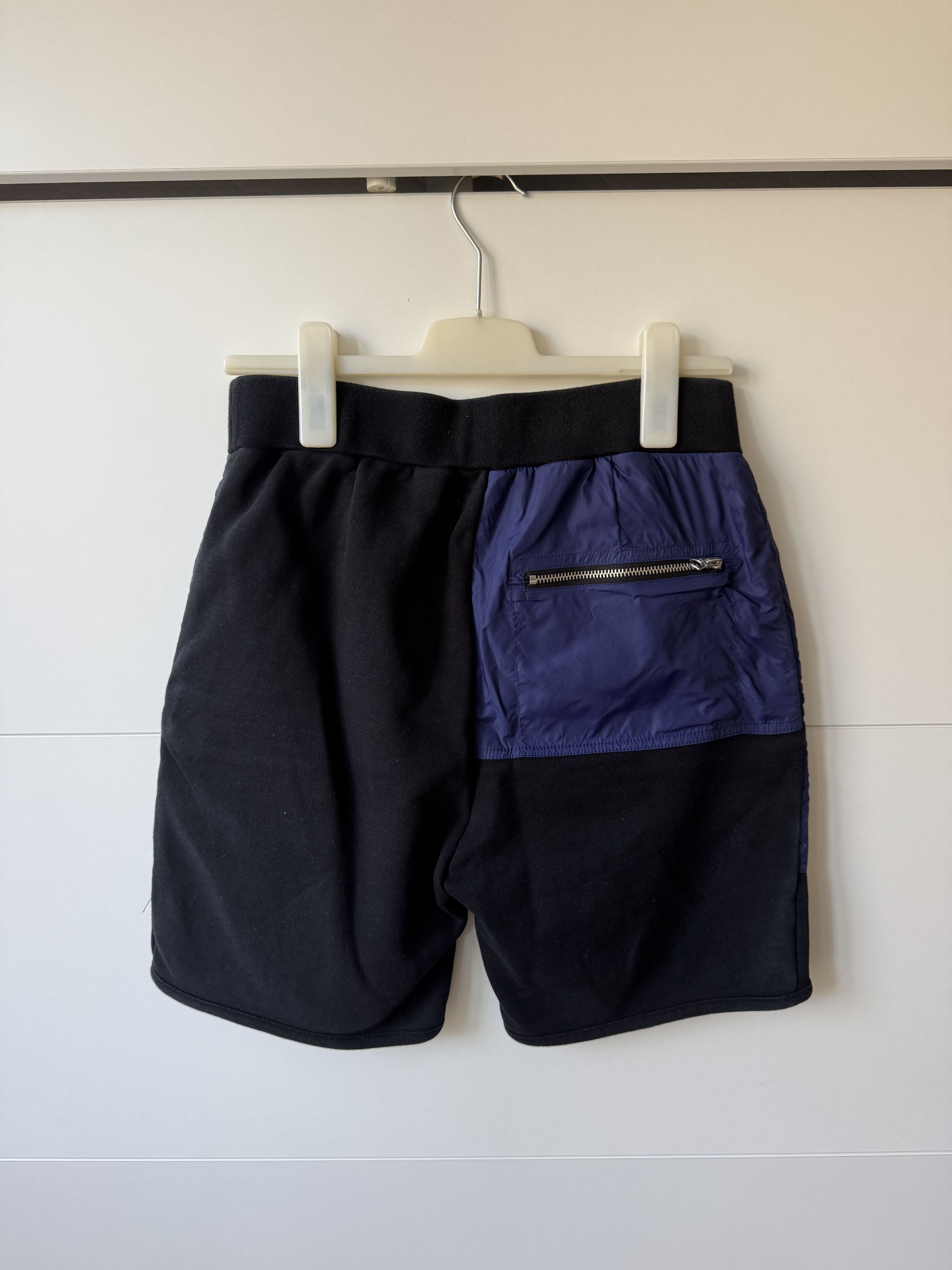 Acne Studios [S] Michigan Panelled Jersey Shorts in Navy (SS14) Size US 30 / EU 46 - 2 Thumbnail