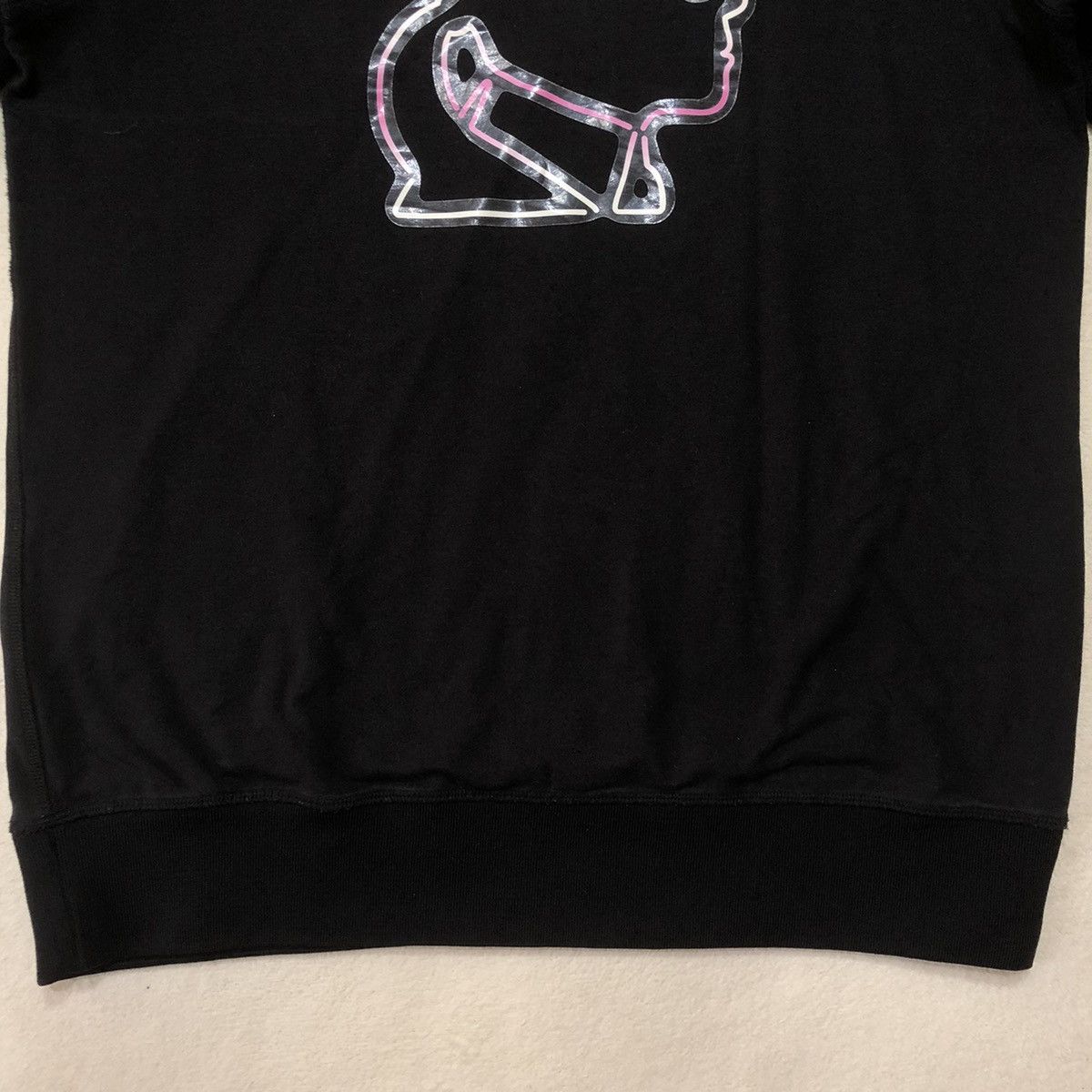 Designer × Karl Lagerfeld KARL LAGERFELD Jelly-effect Ikonik Karl Logo Sweatshirt Size US M / EU 48-50 / 2 - 3 Thumbnail