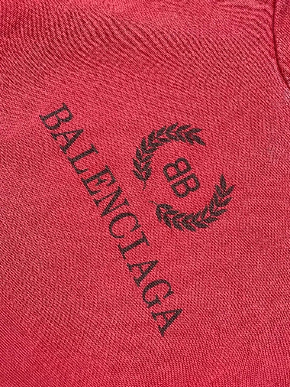 Balenciaga Balenciaga BB Crest Hoodie Big Logo Men Size S Red Size US S / EU 44-46 / 1 - 2 Thumbnail
