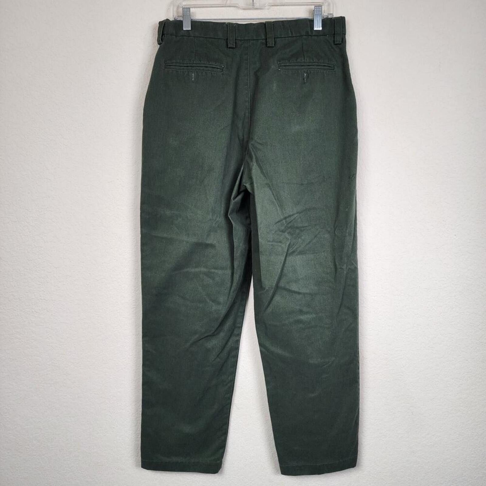 Puritan 34x32 Puritan Dark Green Mens Pants Size US 34 / EU 50 - 2 Thumbnail