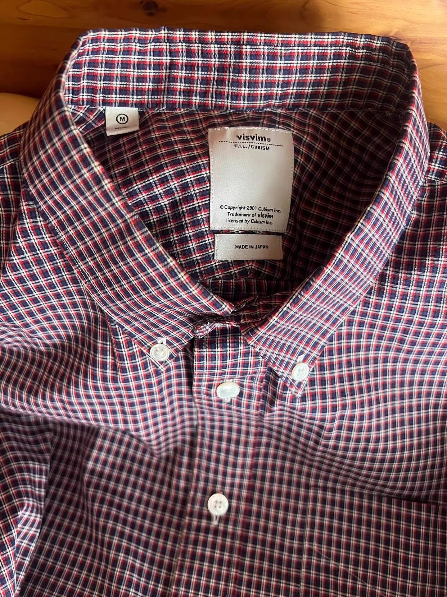 Visvim visvim Early Check Cotton Shirt Size US M / EU 48-50 / 2 - 8 Thumbnail