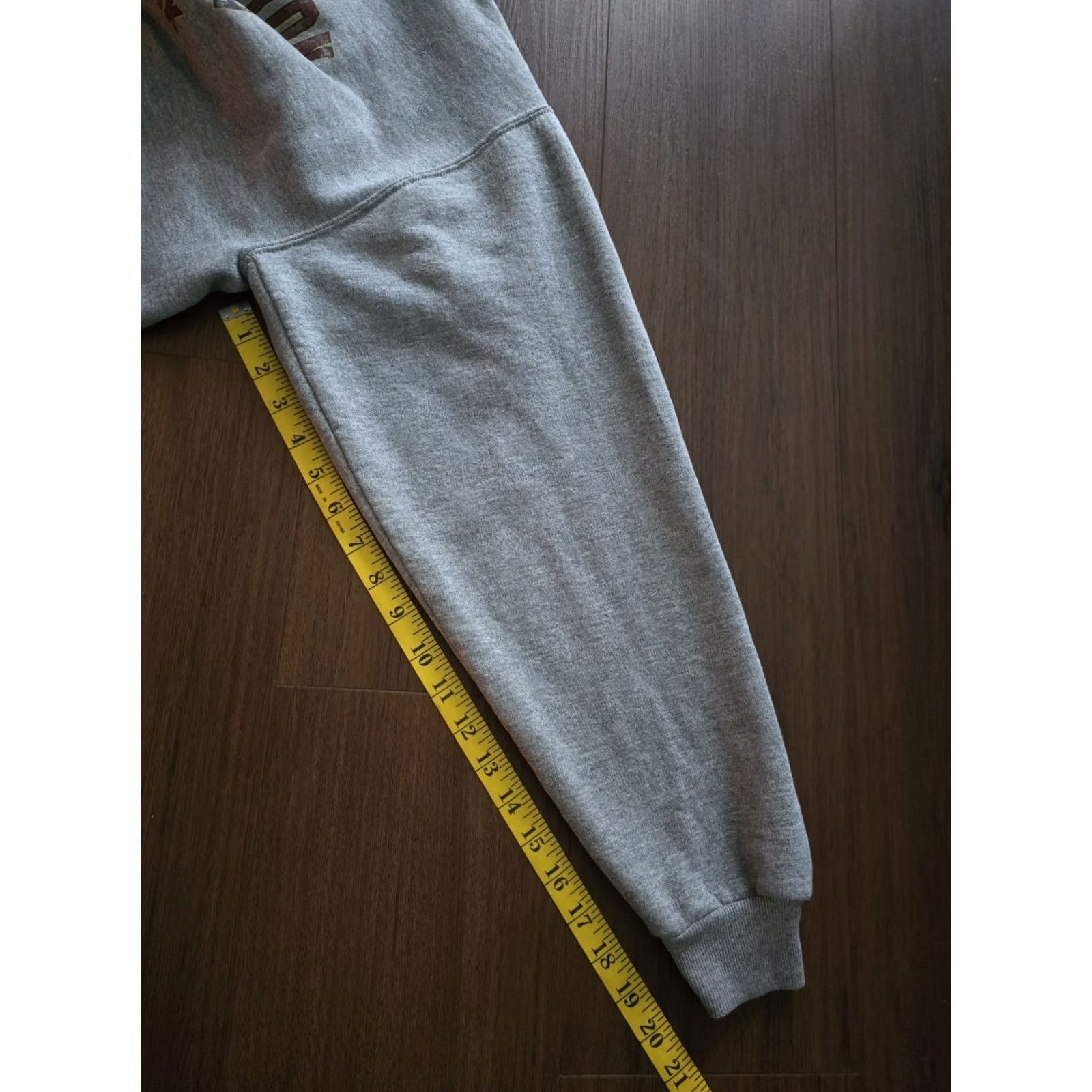 Vintage VINTAGE Grand Canyon Hoodie Gray M Men 90s Pullover Hooded Pockets Logo All Seasons Cotton Blend 1990s Y2k Large? Size US M / EU 48-50 / 2 - 6 Thumbnail