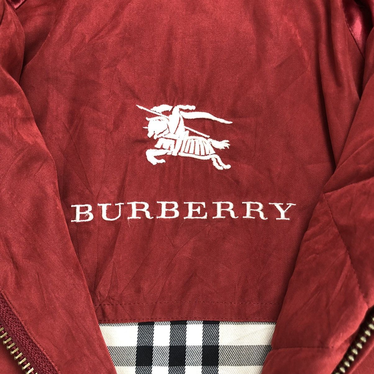 Burberry × Vintage Luxury Burberry London Nova Check Logo Long Coat Jacket Size US XL / EU 56 / 4 - 10 Thumbnail