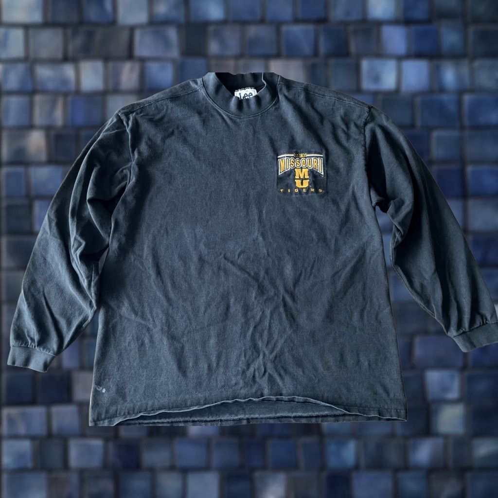 Lee VINTAGE University of Missouri Sweatshirt MU Tigers Lee Sport XL Black Sweatshirt Mens 90s Logo Size US XL / EU 56 / 4 - 1 Thumbnail