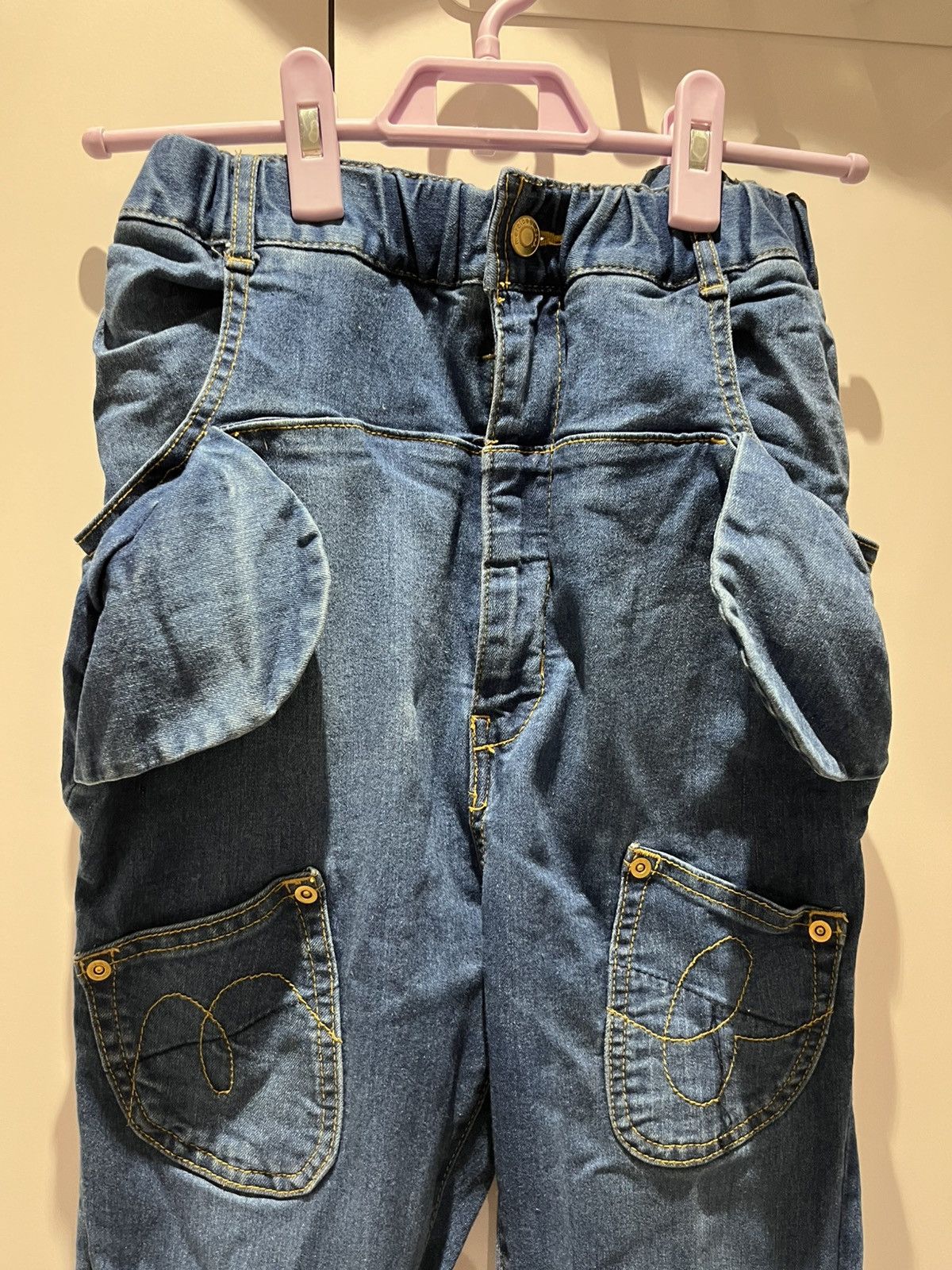 Issey Miyake × mercibeaucoup RARE mercibeaucoup women jeans Size 27" / US 4 / IT 40 - 3 Thumbnail