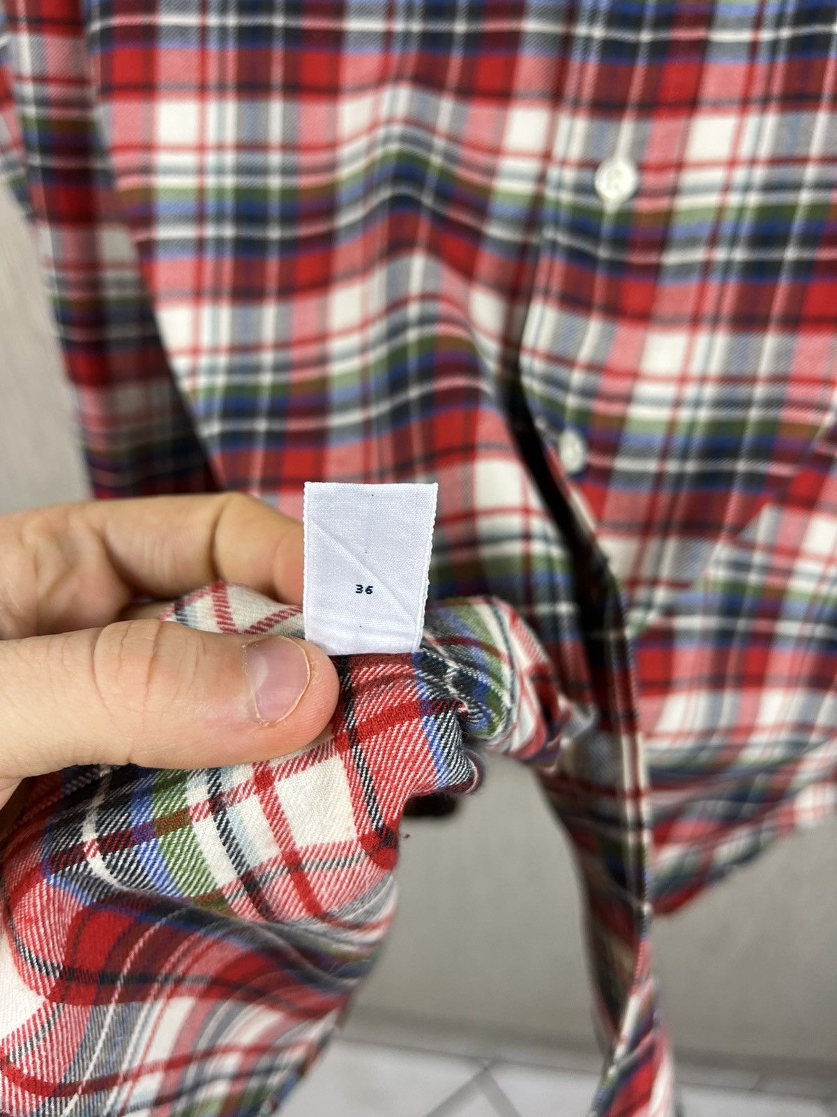 Flannel × Ralph Lauren × Vintage Vintage 90s Ralph Lauren blake flannel plaid shirt checked Size US XL / EU 56 / 4 - 18 Thumbnail