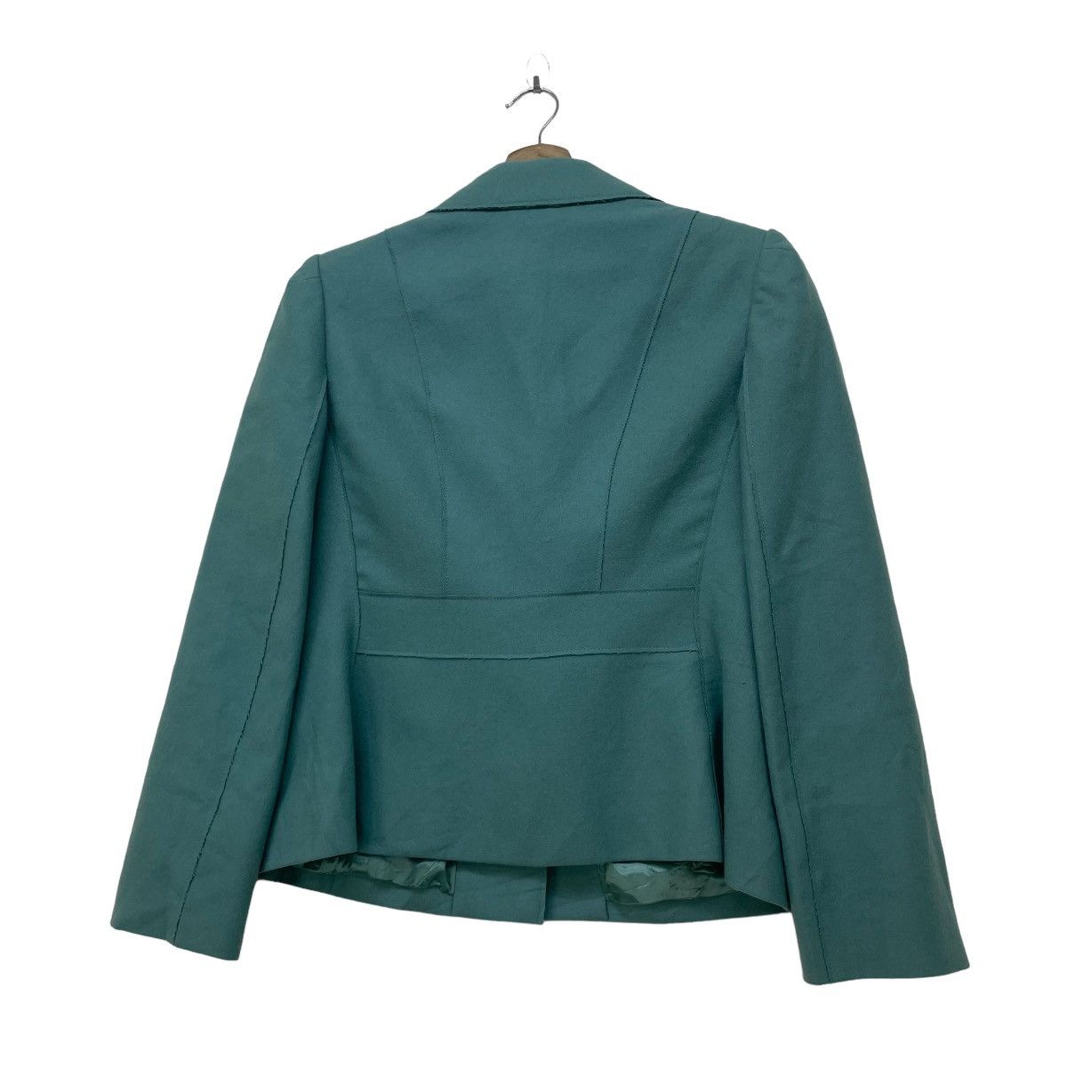 Salvatore Ferragamo Luxury Brand Salvatore Ferragamo Wood Button Jacket Size S / US 4 / IT 40 - 2 Thumbnail