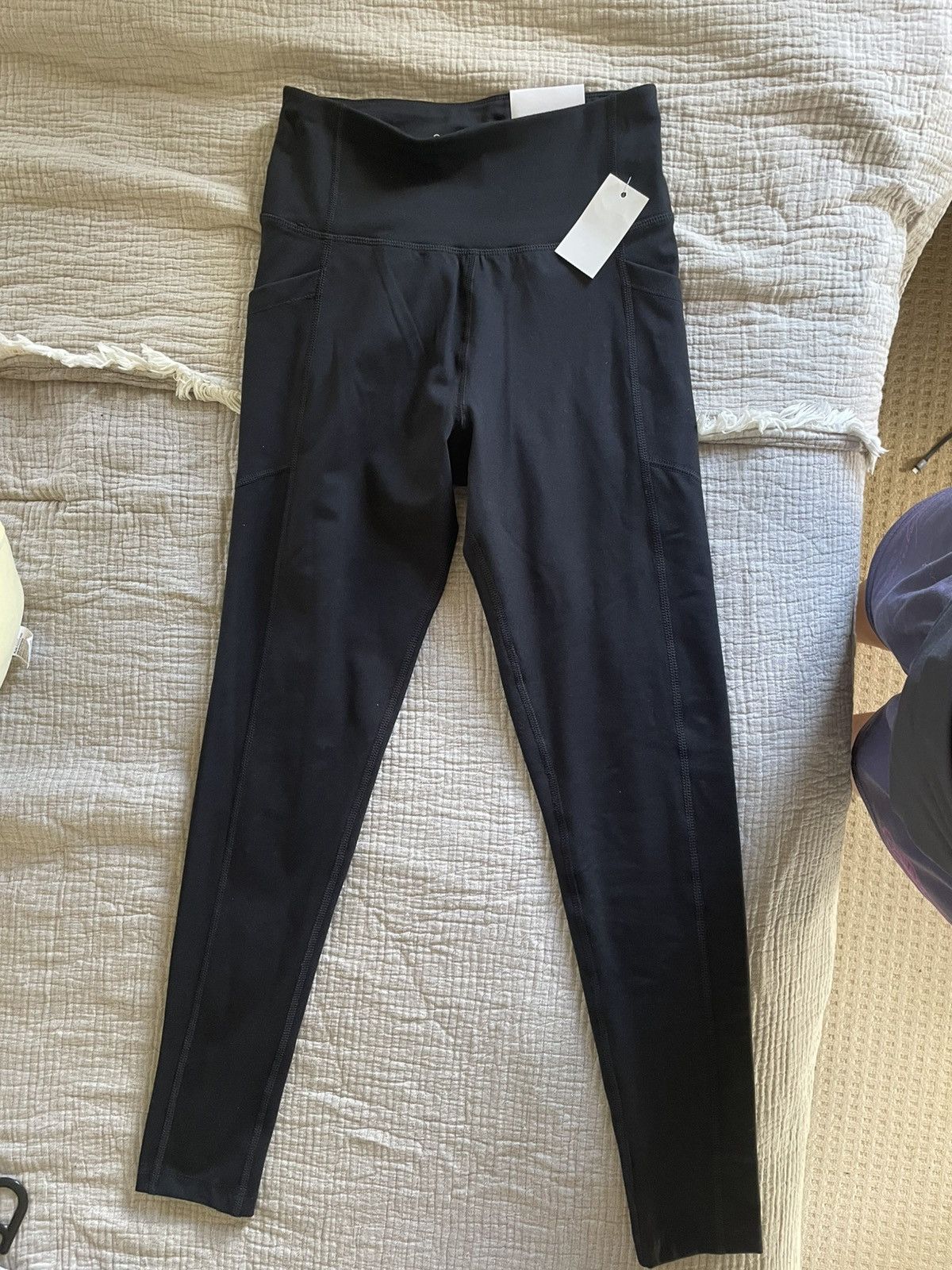 Calvin Klein Black Super High Waist Tight Size 35" - 1 Thumbnail