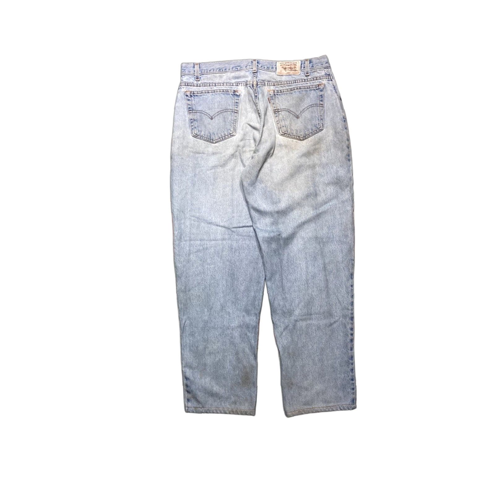 Levi's VINTAGE Levi’s 545 Jeans Baggy Light Wash 90s Y2K Silver Tab 36x30 Mens Jeans Size US 36 / EU 52 - 1 Thumbnail