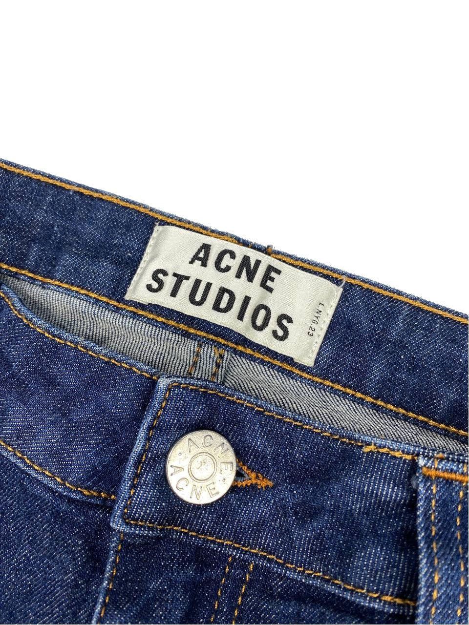 Acne Studios ACNE STUDIOS WOMEN SHORTS FLEX DEGRADE RAW LOW RISE 28/32 Size 28" / US 6 / IT 42 - 4 Thumbnail