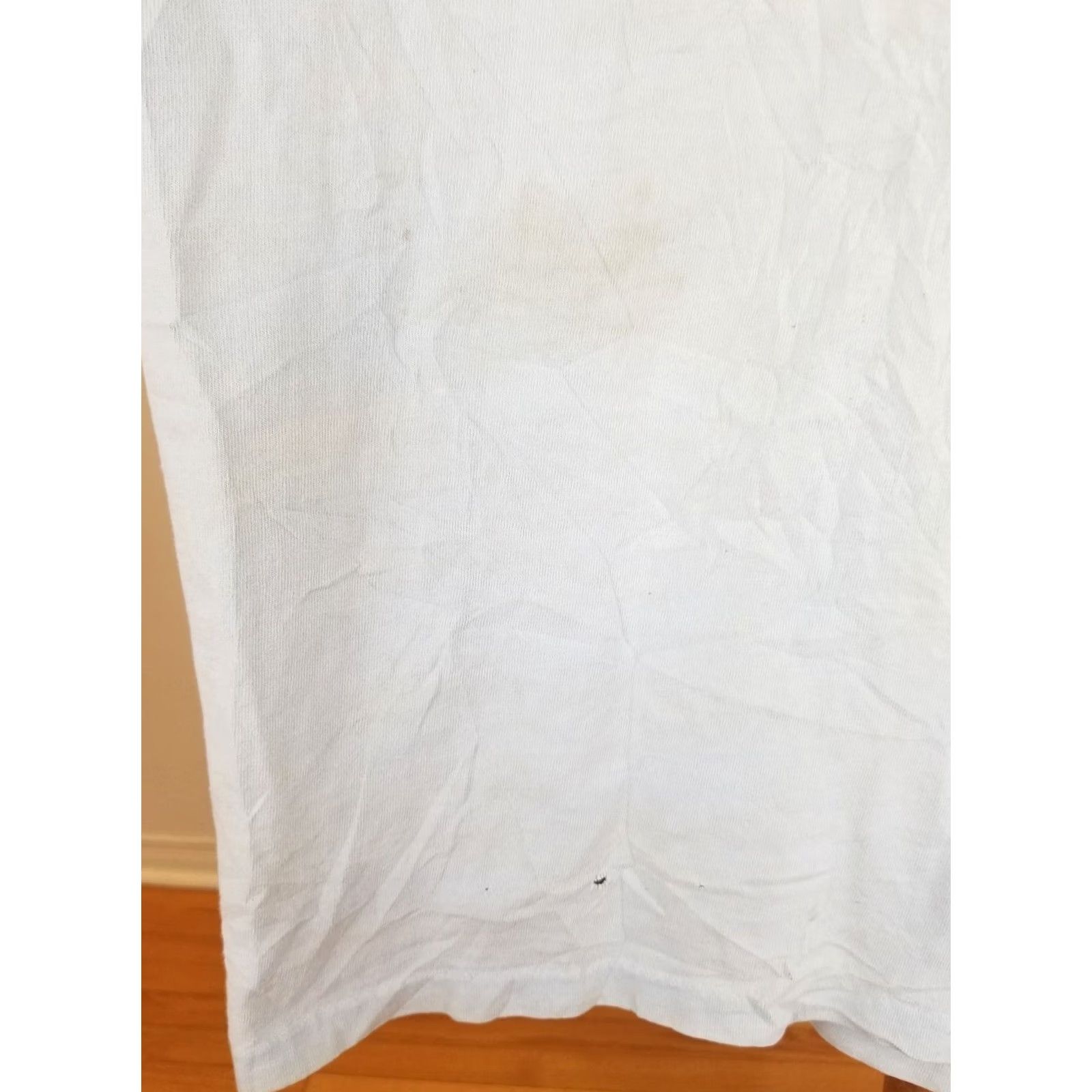 Vintage VINTAGE 88' SAIL NAKED TRASHED DISTRESSED WORN FADED SINGLE STITCH T-SHIRT SZ XL Men Blue Cotton Size US XL / EU 56 / 4 - 6 Thumbnail