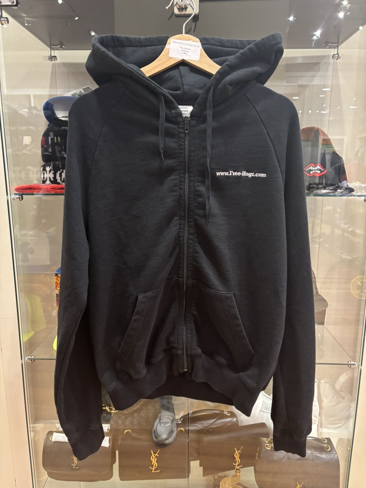 Vetements Free Hugs Hoodie | Grailed