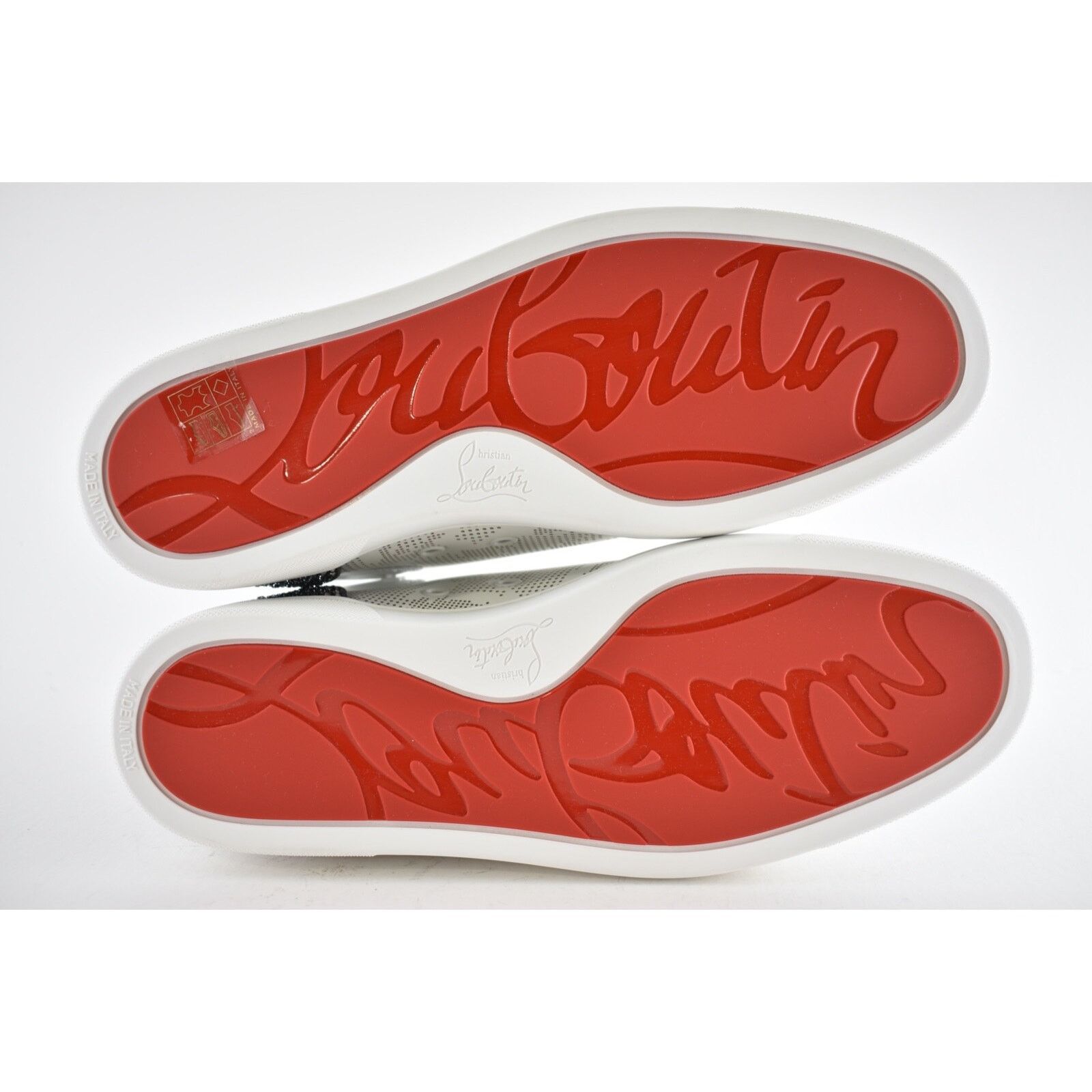 Christian Louboutin Christian Louboutin Mens Louis Calf High Top Sneaker 46 13 Size US 13 / EU 46 - 12 Thumbnail