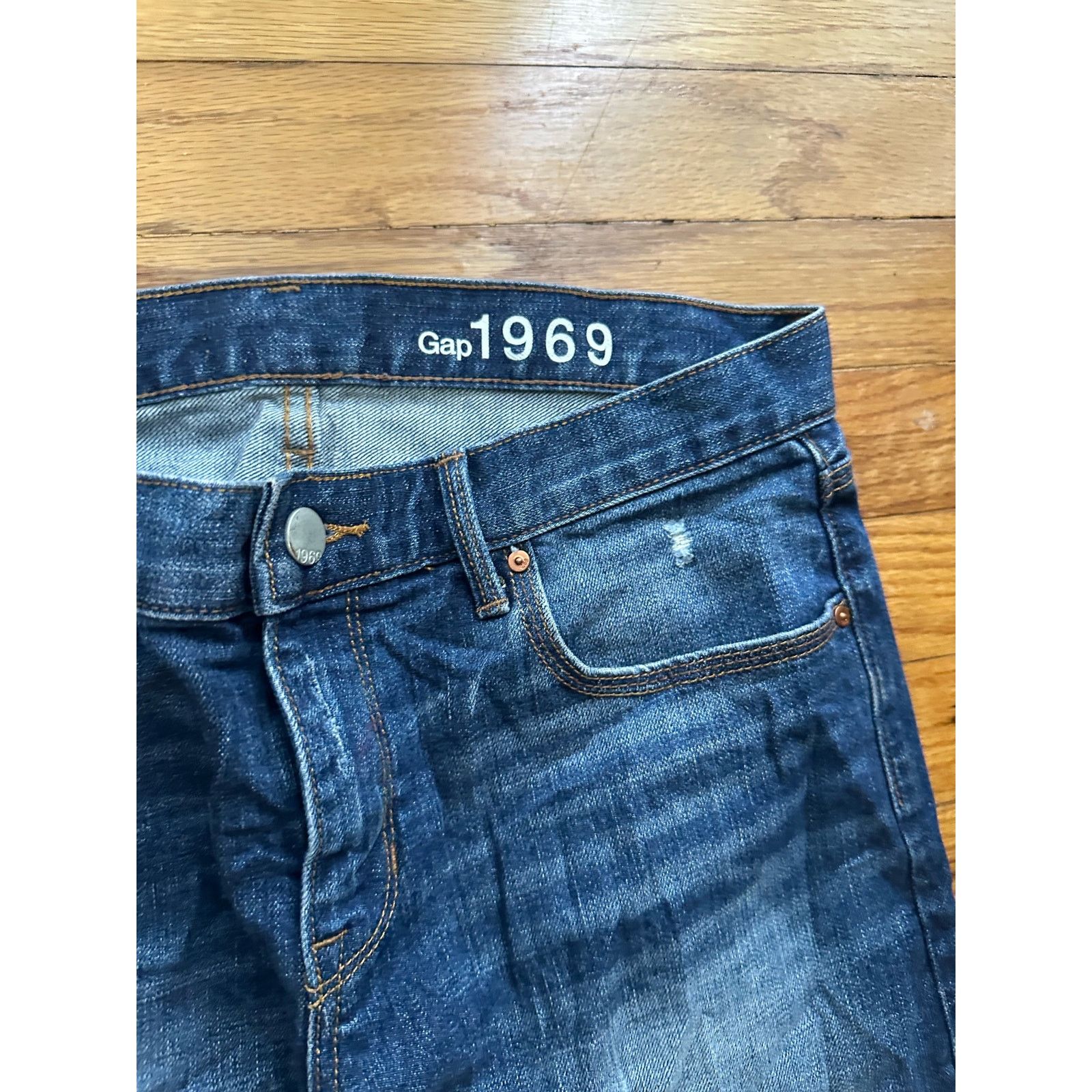 Gap Gap Sexy Boyfriend Jeans 26r Size 26" / US 2 / IT 38 - 8 Thumbnail