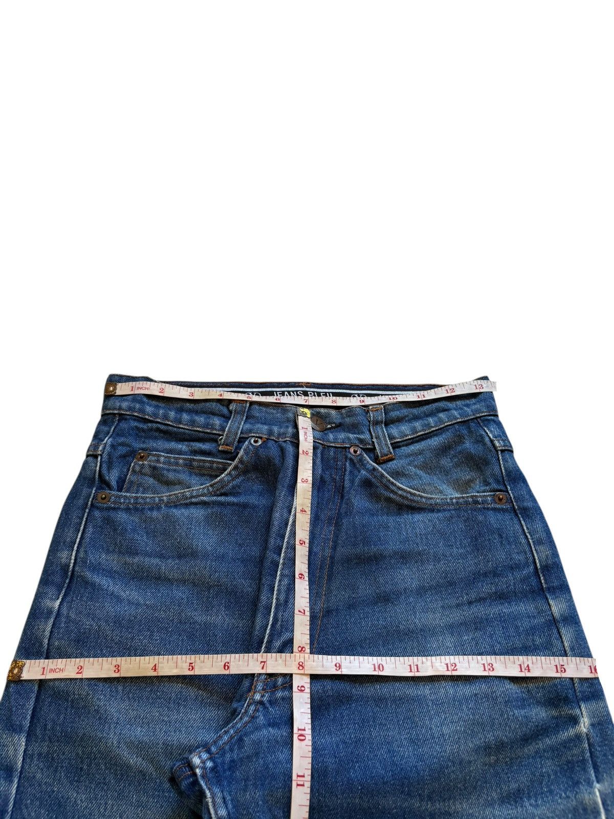 Valentino Vintage Italian Valentino Garavani Blue Wash Jeans Size US 27 - 13 Thumbnail