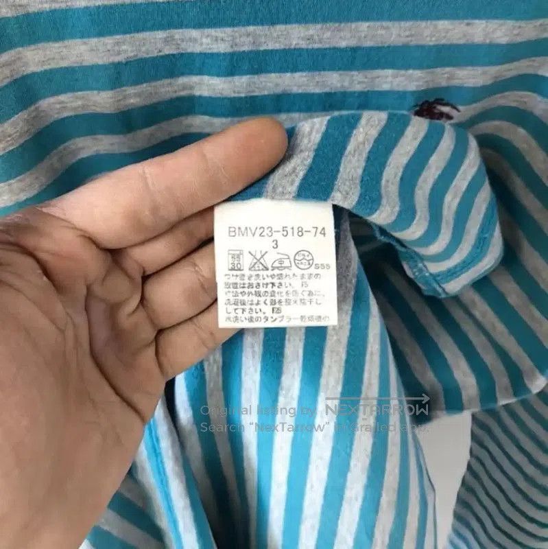 Burberry Burberry Striped Long Sleeve T-Shirt for Men. Size US M / EU 48-50 / 2 - 5 Thumbnail