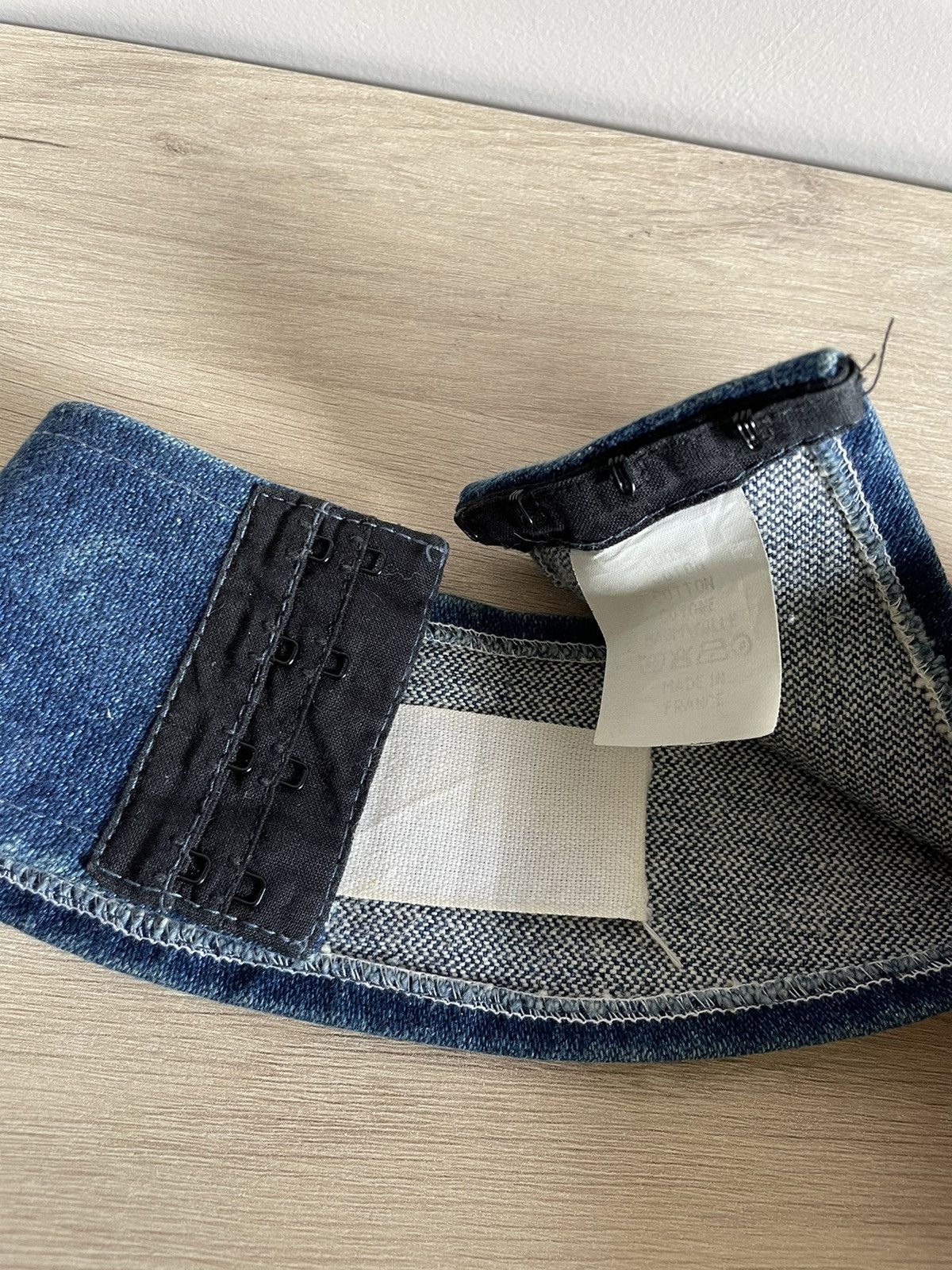 Maison Margiela SS1994 Denim Chocker Size ONE SIZE - 8 Thumbnail