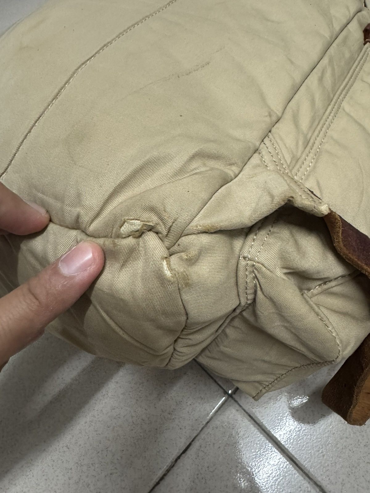 Comme des Garcons VINTAGE 1980s COMME DES GARCONS HOMME RUCKSACK BAG Size ONE SIZE - 15 Thumbnail