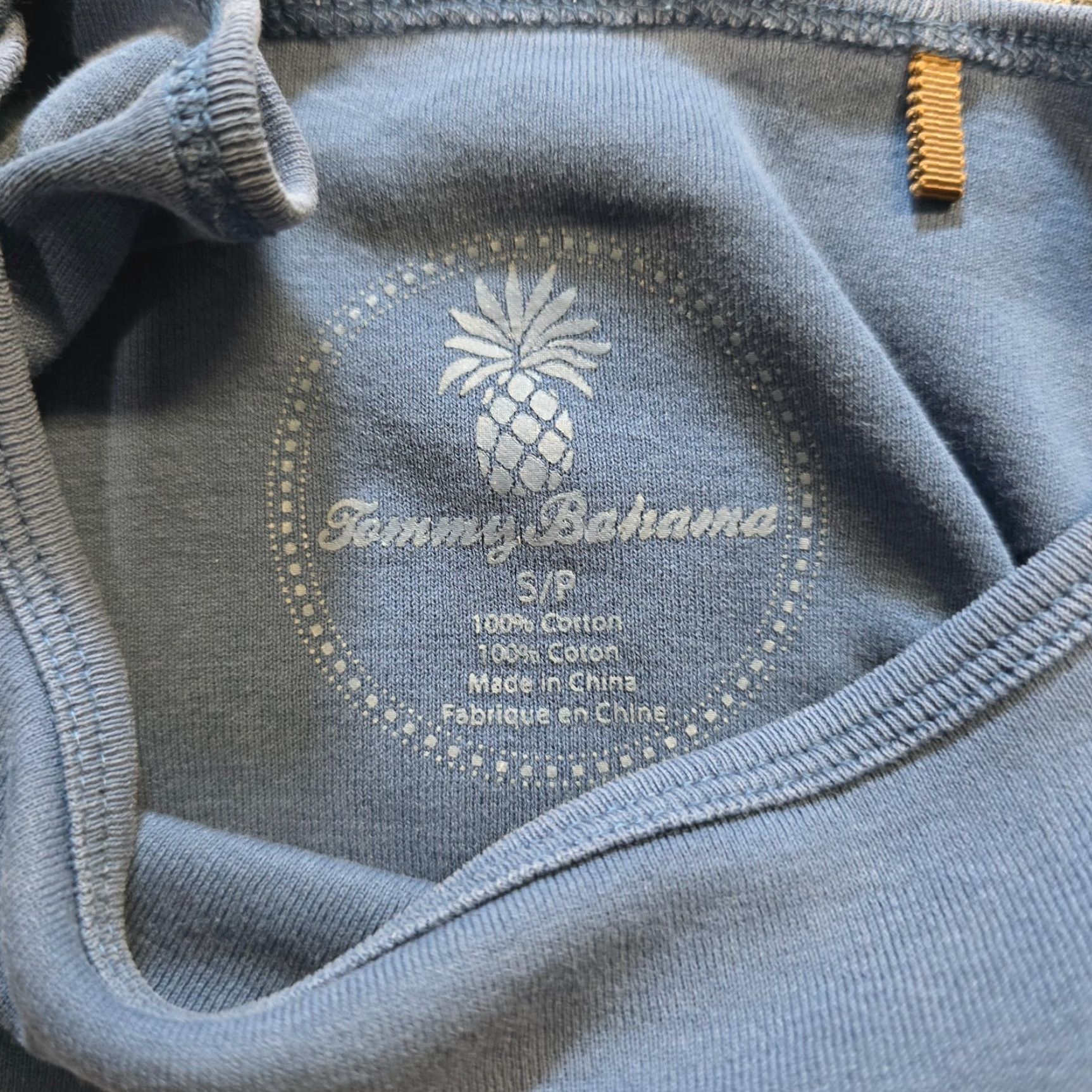 Tommy Bahama Tommy Bahama Top Women Size S Blue Short Sleeve Boat Neck Tee Casual Capsule Shirt Size S / US 4 / IT 40 - 4 Thumbnail