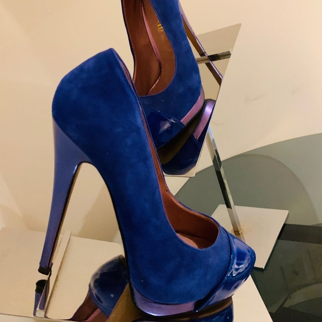 Aldo 💲💲SALE💲 Aldo High heels in Royal Blue size 6.5 Size US 6.5 / IT 36.5 - 3 Thumbnail