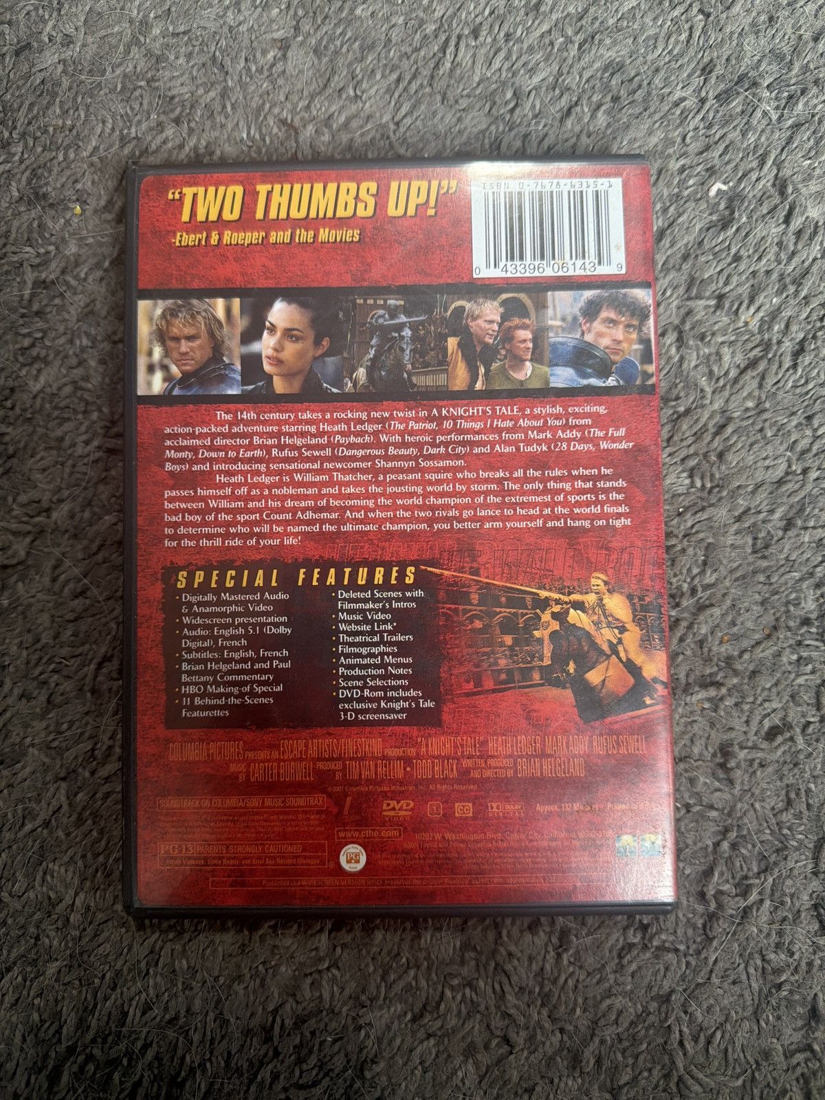 Sony A Knight’s Tale (DVD) Size ONE SIZE - 2 Thumbnail