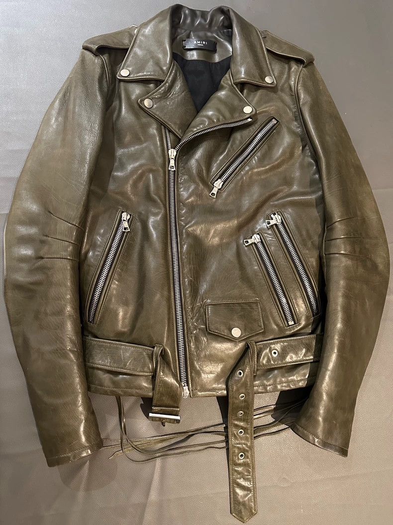 Amiri Amiri first generation leather jacket Size US M / EU 48-50 / 2 - 4 Thumbnail