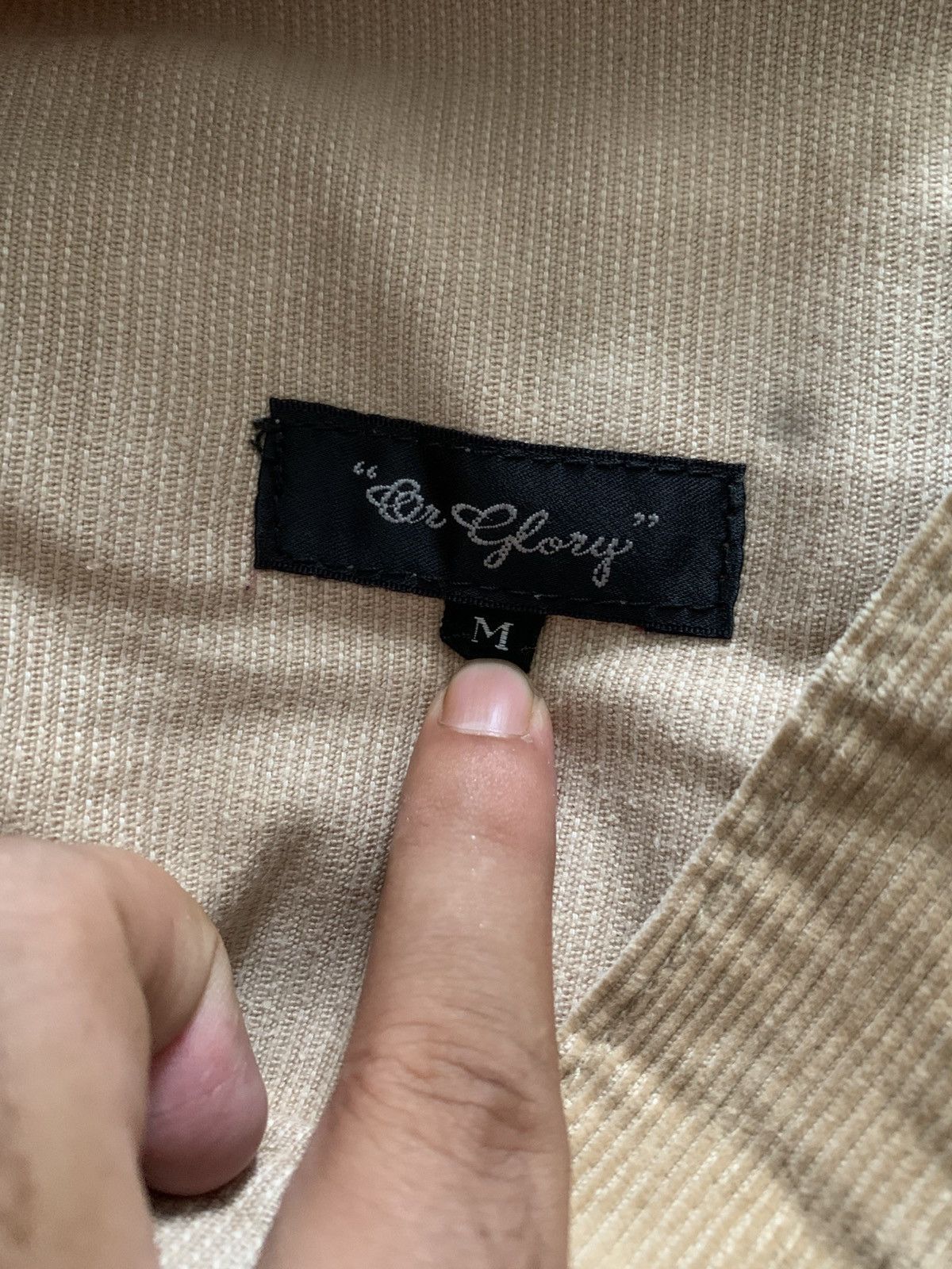 Japanese Brand Or Glory Japan Reguler Corduroy Bush Pants Size US 30 / EU 46 - 4 Thumbnail