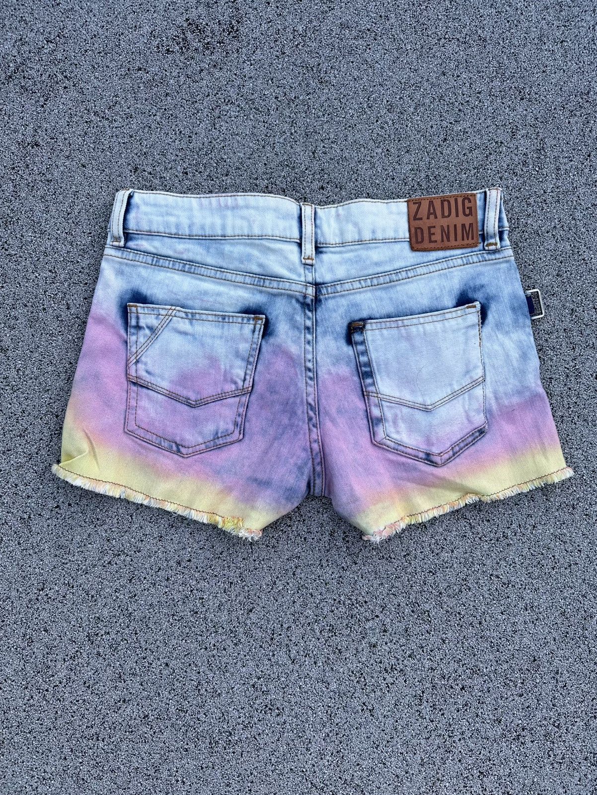 Zadig & Voltaire Zadig & Voltaire distressed pastel shorts Size 27" / US 4 / IT 40 - 3 Thumbnail