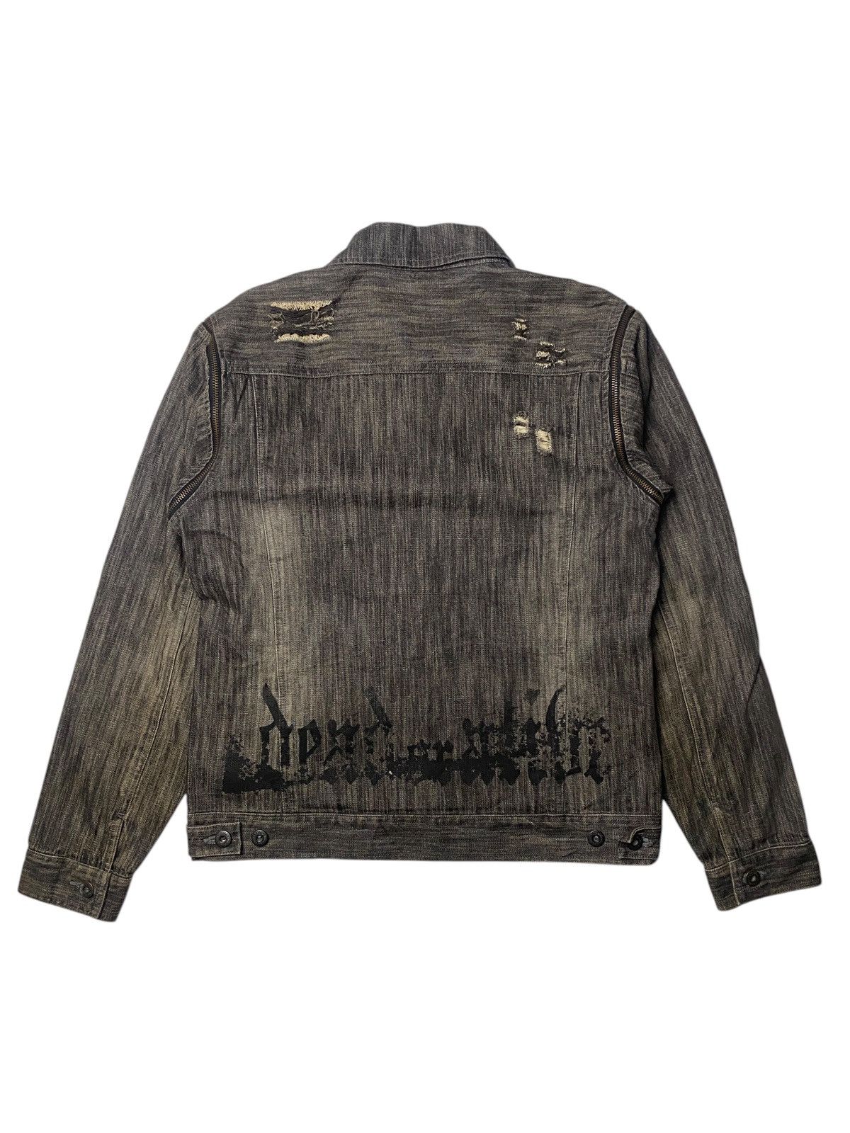 If Six Was Nine 2000's In The Attic Punk Poem Two Form Zip Jacket Size US M / EU 48-50 / 2 - 11 Thumbnail