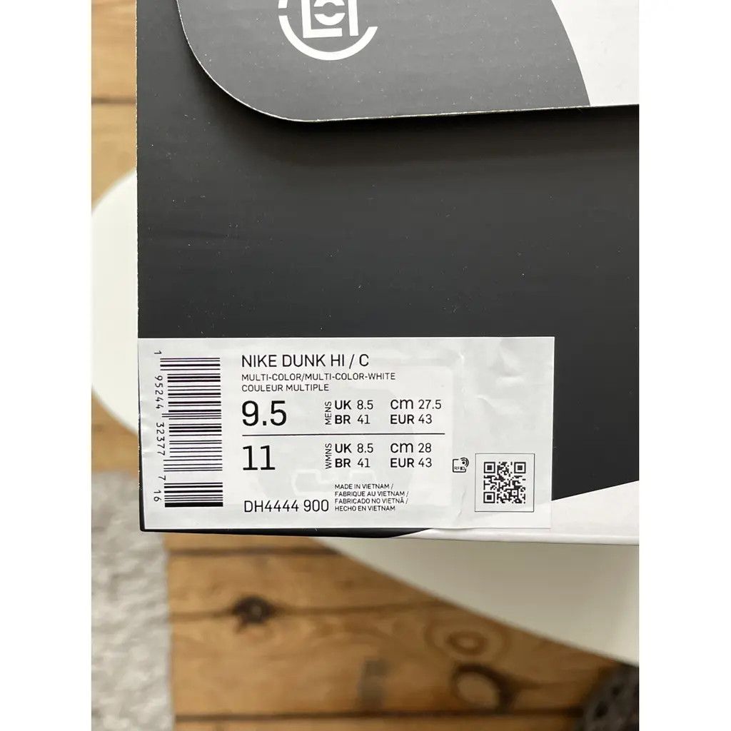CLOT × Nike Nike 2022 CLOT x Dunk High 'Flux' Size US 9.5 / EU 42-43 - 3 Thumbnail