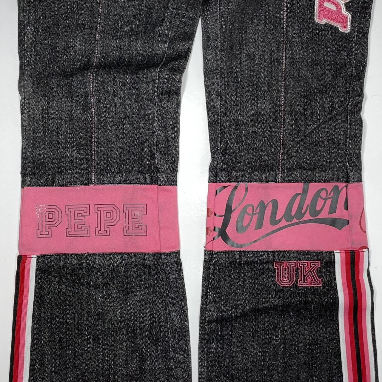 Pepe Jeans × Vintage patchwork pepe london jeans Size US 34 / EU 50 - 4 Thumbnail