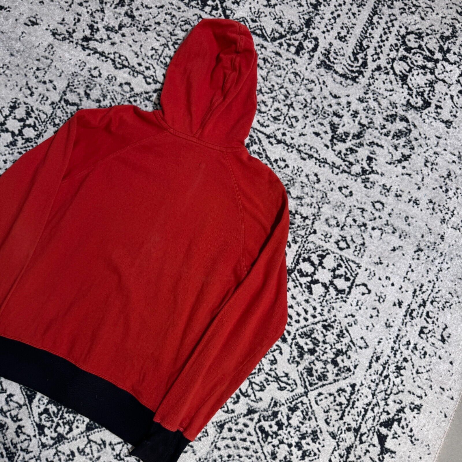 Billabong × Vintage Vintage Billabong Unisex Red Cotton Zip Hoodie Size Medium Size US M / EU 48-50 / 2 - 9 Thumbnail