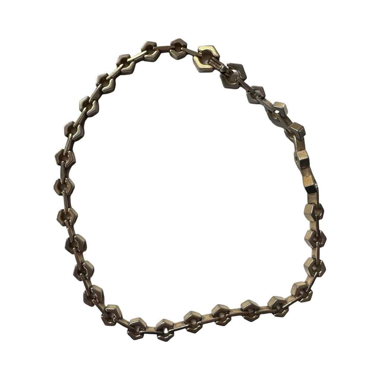 Jewelry Vintage Gold Honeycomb Chain Necklace Size ONE SIZE - 3 Thumbnail