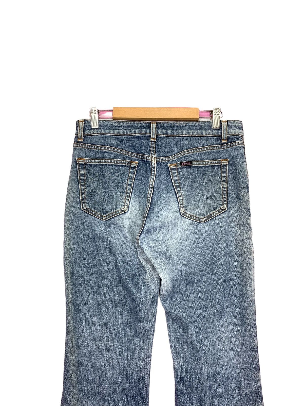 Japanese Brand Sick Nudist Jeans Brapper Flare Distressed Denim (AD32) Size 30" / US 8 / IT 44 - 9 Thumbnail