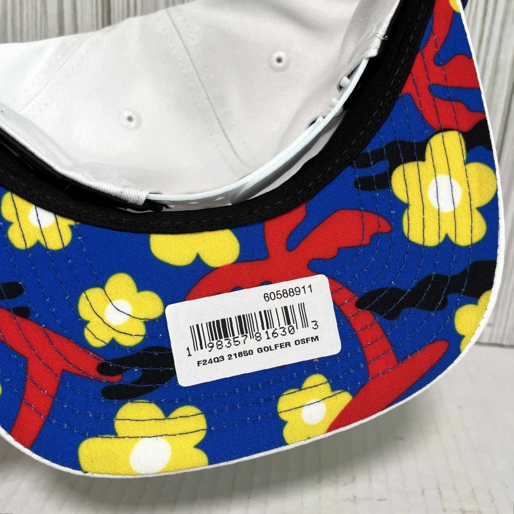 New Era New Era Superman Hat Cap Snap Back Rope DC Superhero Comics Hat Men White Navy Adjustable Breathable Knit Cotton Polyester Snapback Cap Size ONE SIZE - 8 Thumbnail