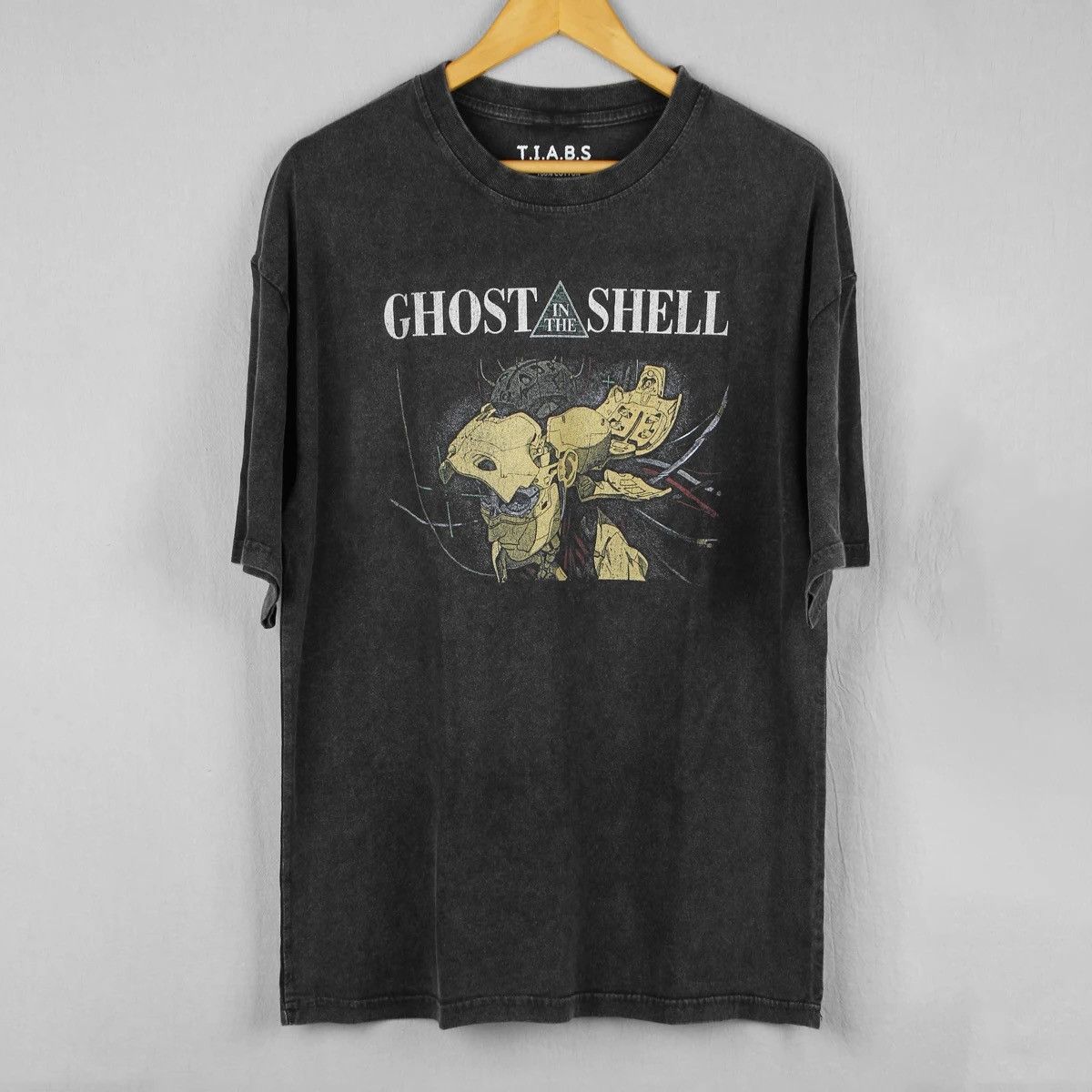 Japanese Brand × Vintage Anime Ghost In Shell Graphic Printed Tshirt Size US L / EU 52-54 / 3 - 1 Thumbnail