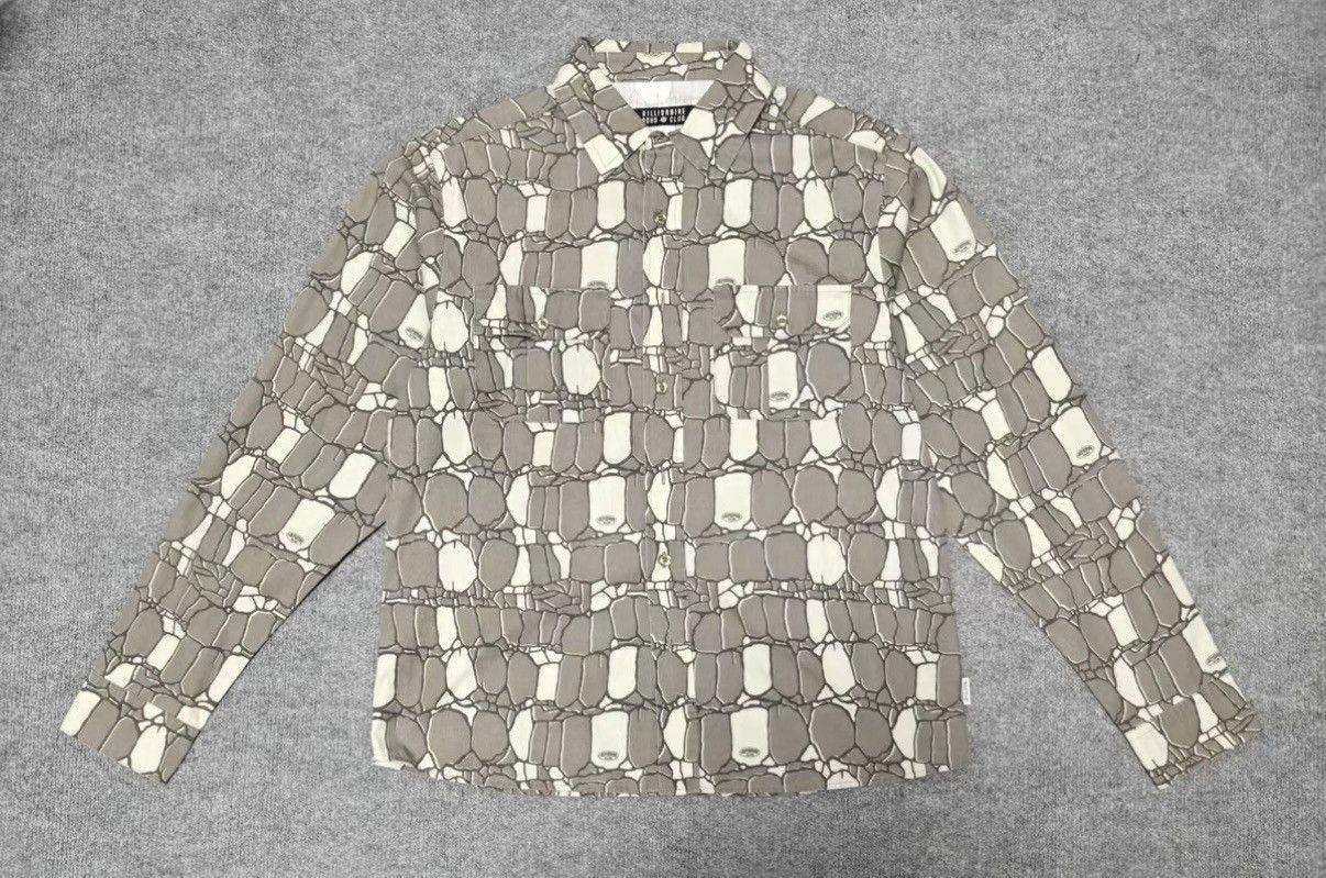Billionaire Boys Club EU Croc Embossed Long Sleeve Shirt Billionaire Boys Club Size US L / EU 52-54 / 3 - 1 Thumbnail