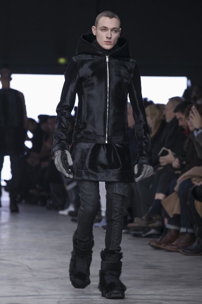 Rick Owens F/W 13 "PLINTH" Runway Fur Hiker Megatooth Boots Rick Owens Size US 11.5 / EU 44-45 - 21 Thumbnail