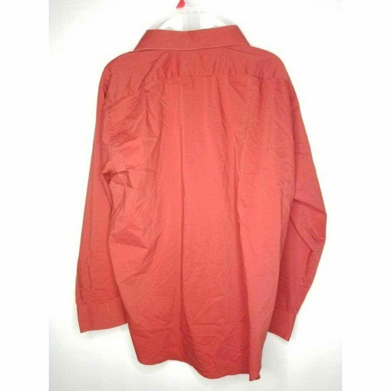 Madison MADISON Light Red Dress Shirt Slim Fit Button Down Collare Size US XXL / EU 58 / 5 - 3 Thumbnail