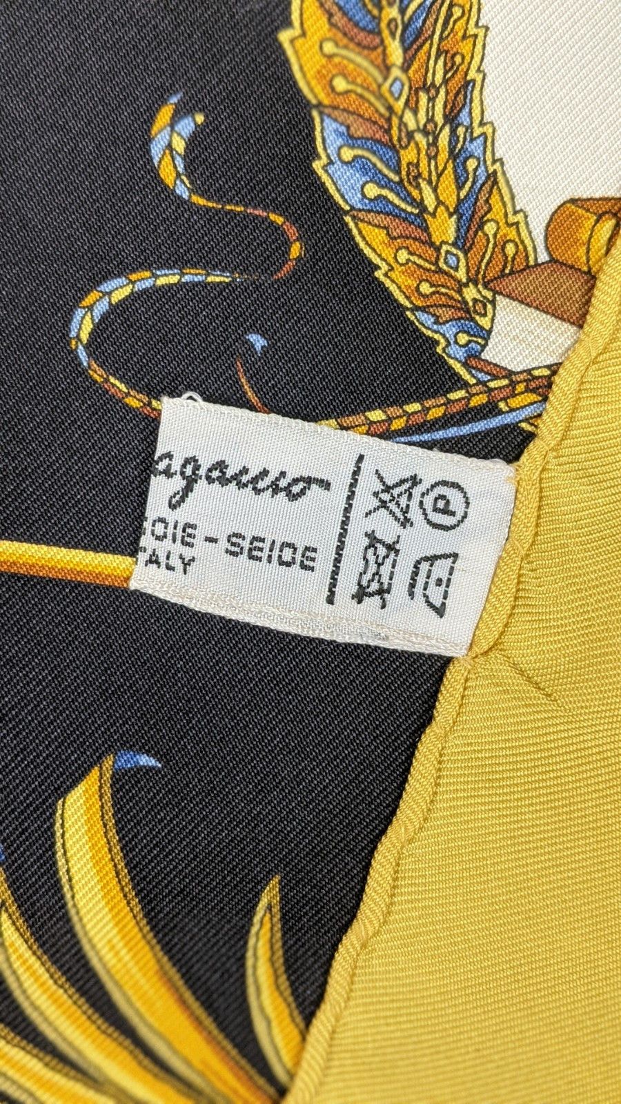 Salvatore Ferragamo Salvatore Ferragamo Tiger Leopard Silk Scarf Size ONE SIZE - 5 Thumbnail