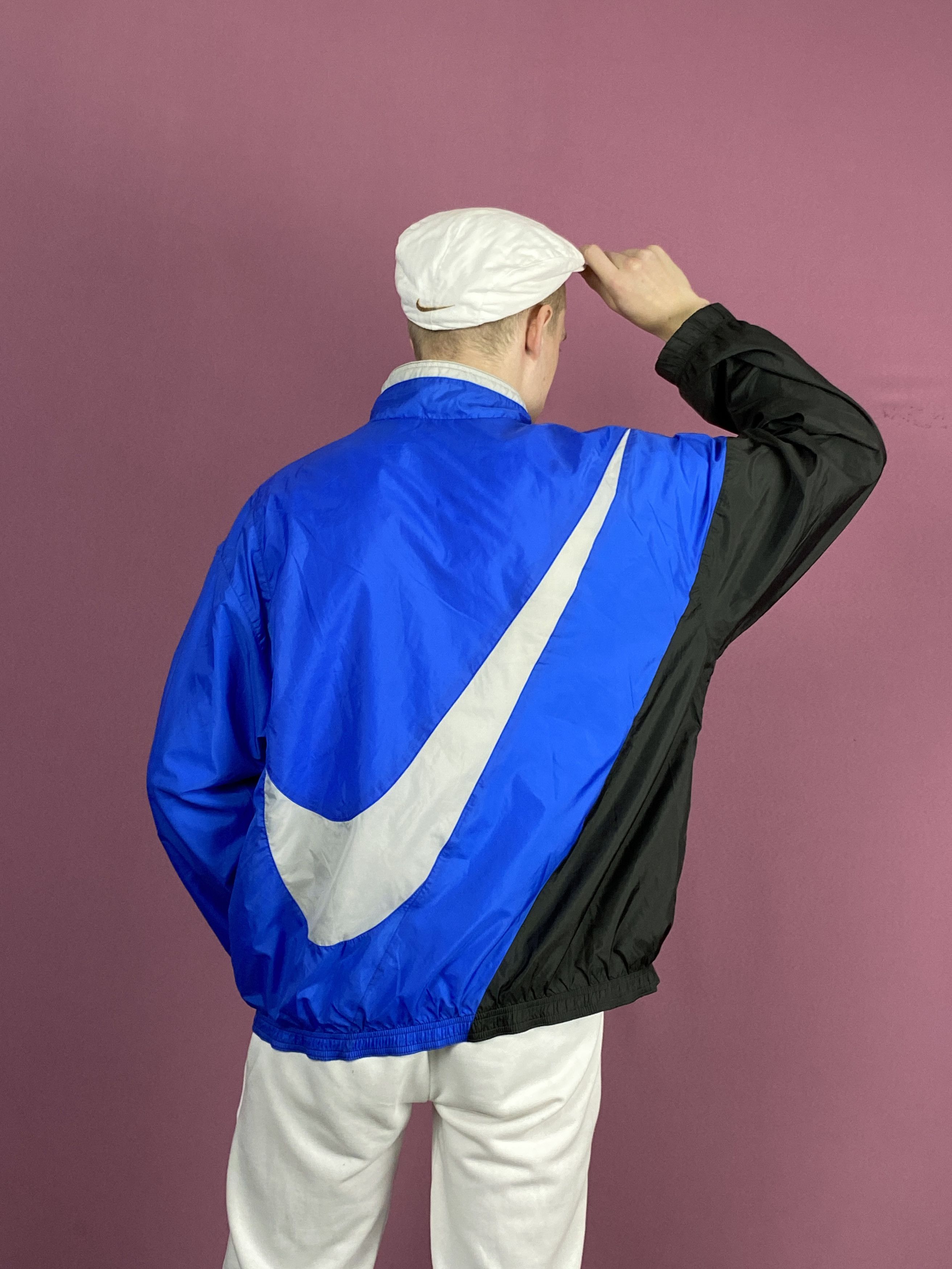 Nike 90s Nike Big Swoosh Vintage Men's Windbreaker - M Size US M / EU 48-50 / 2 - 4 Thumbnail